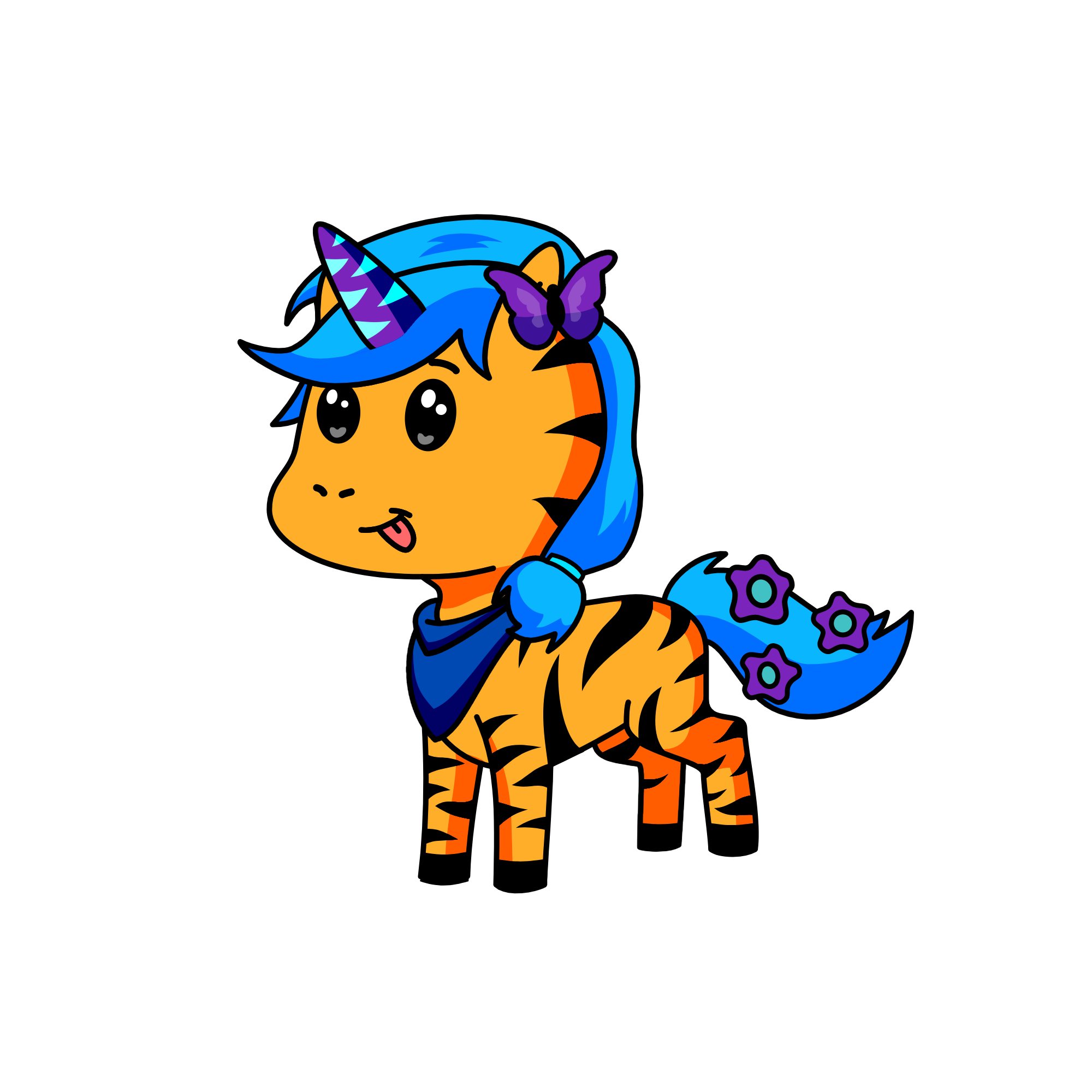 tigerlila, the unicorn