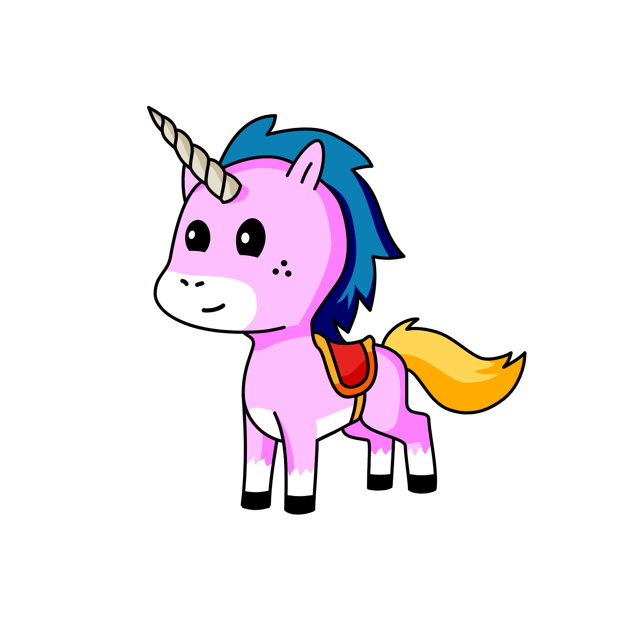 Scripty Script, the unicorn