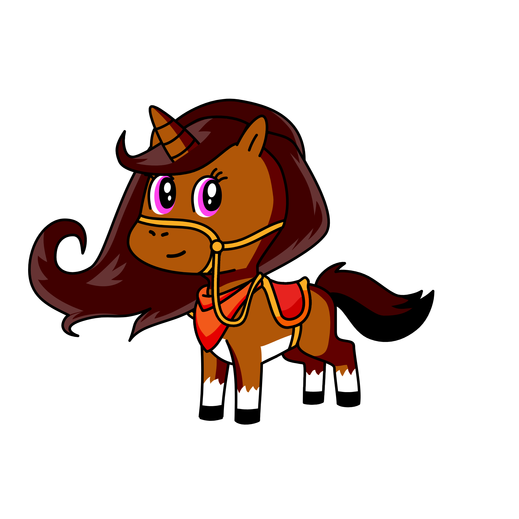 Cowboy, the unicorn