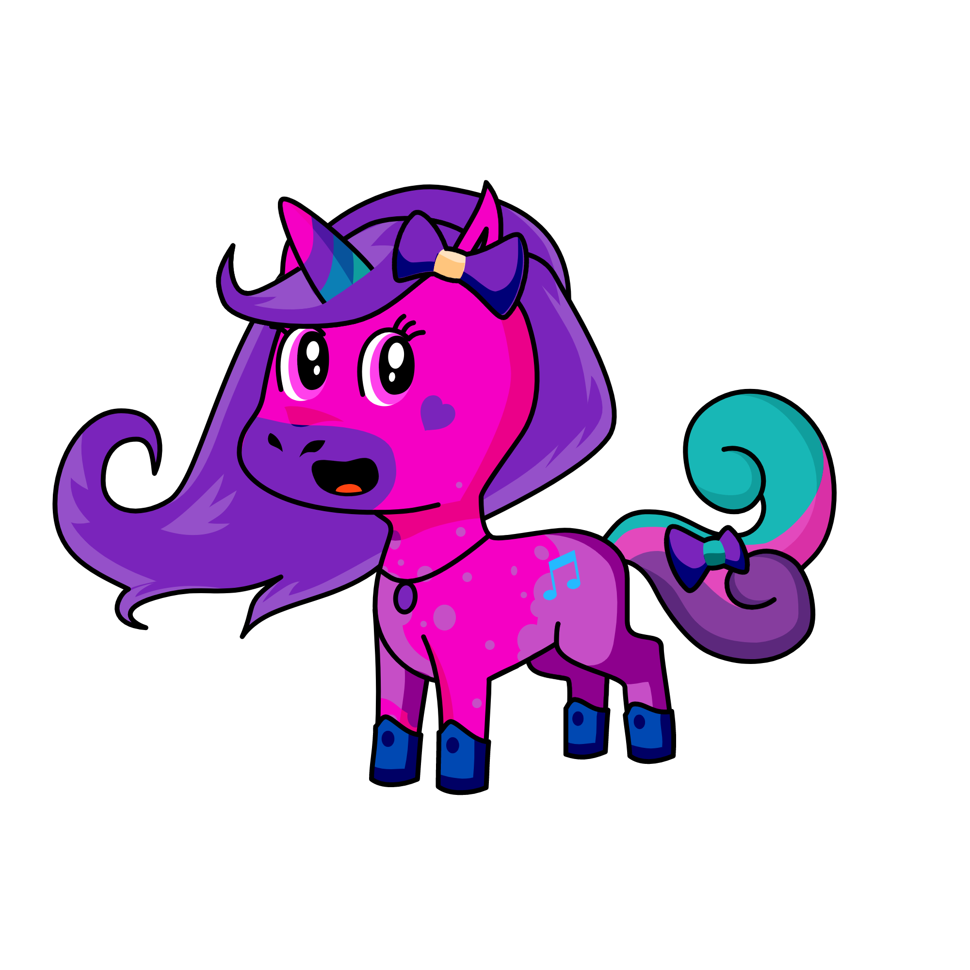 lily, the unicorn