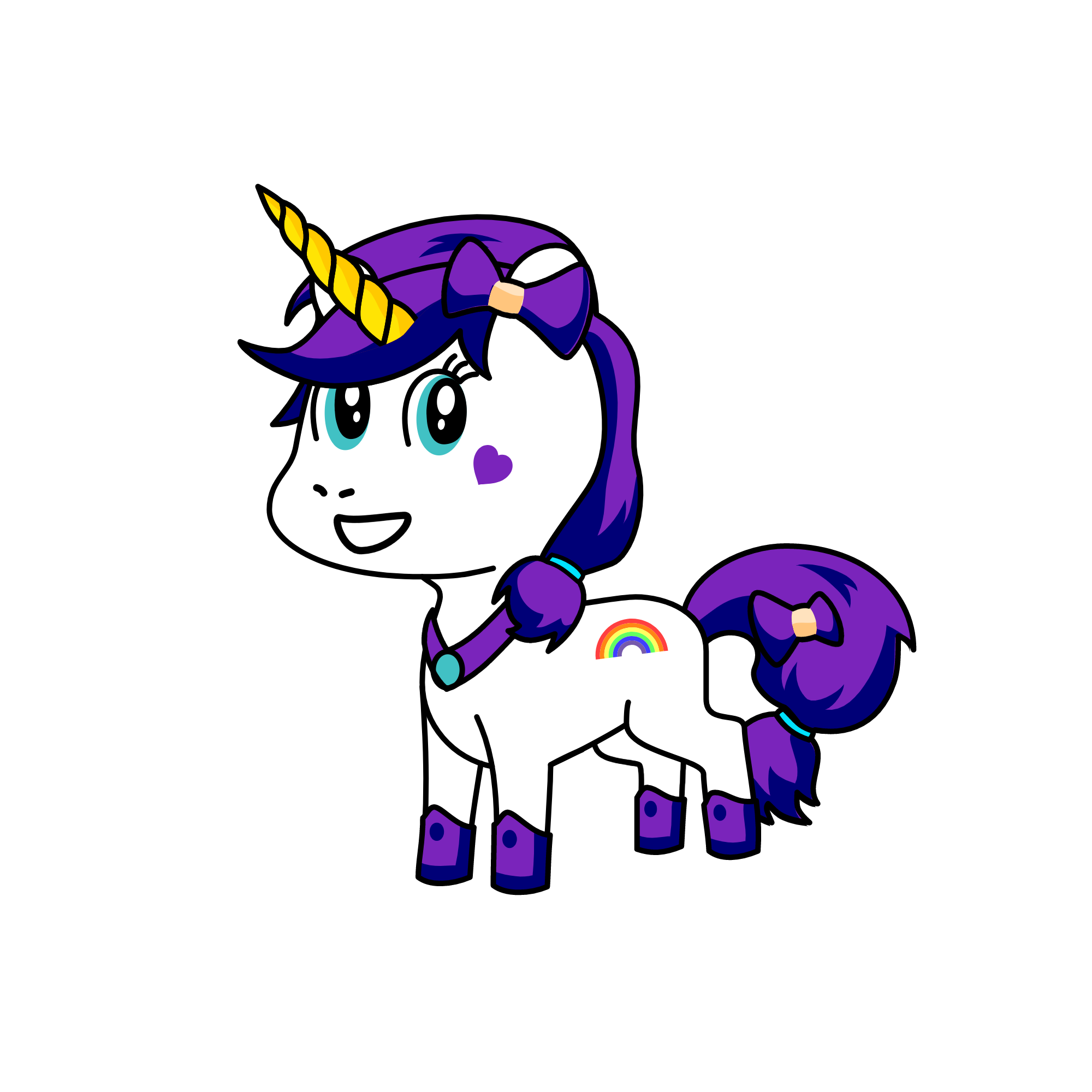 Melanie, the unicorn