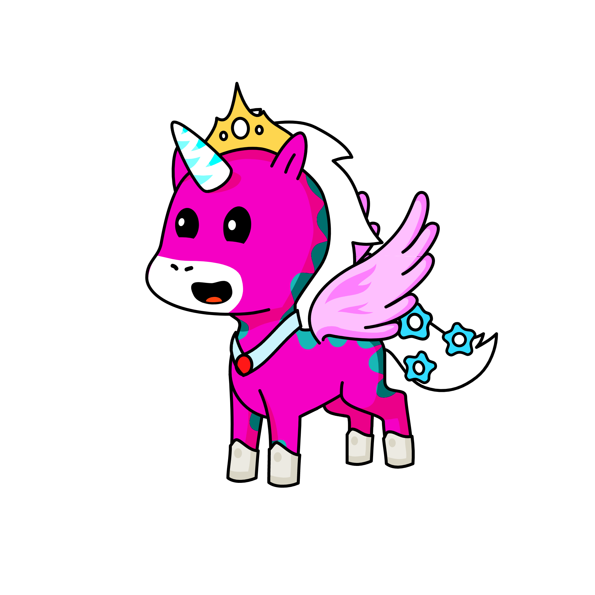 Love, the unicorn