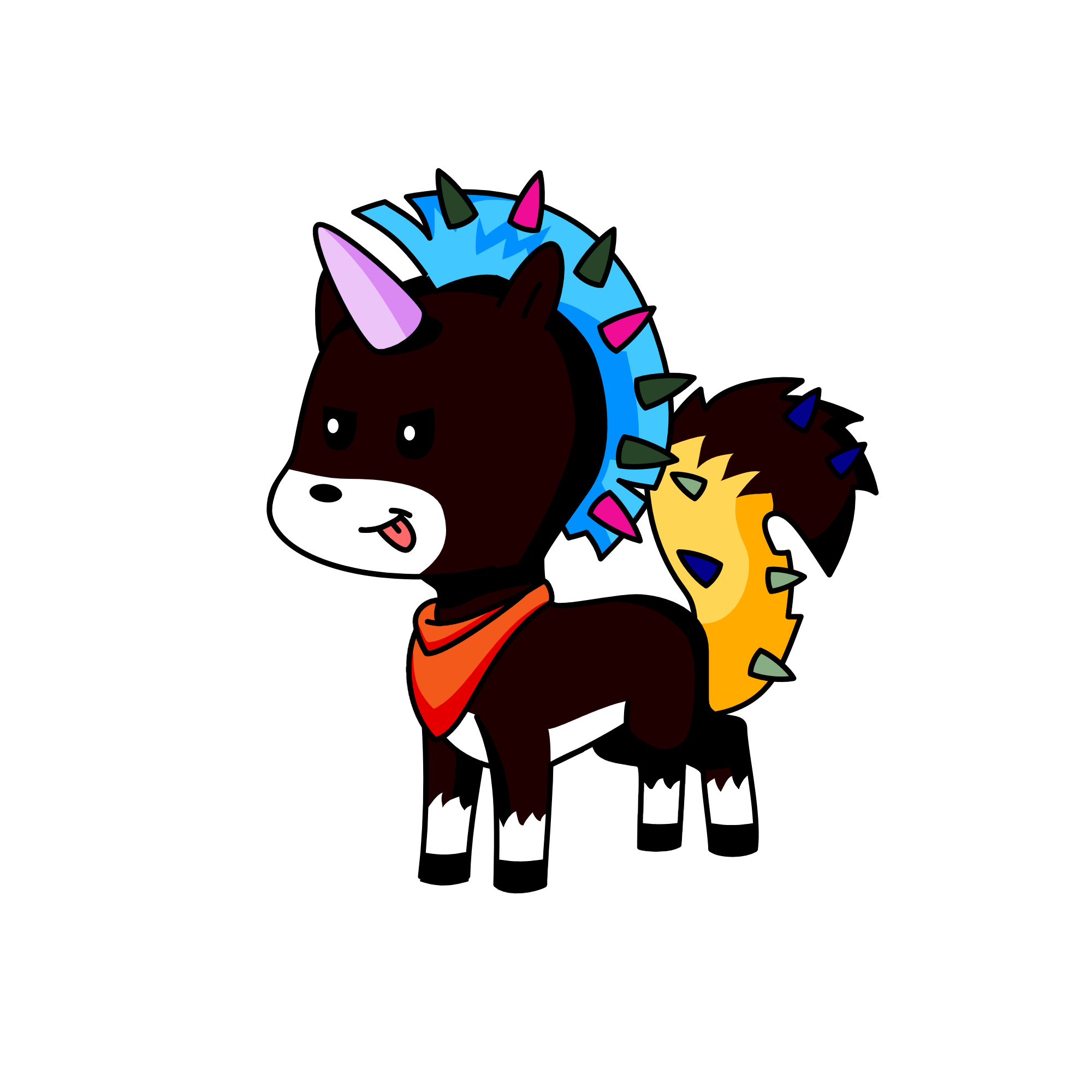 poop, the unicorn