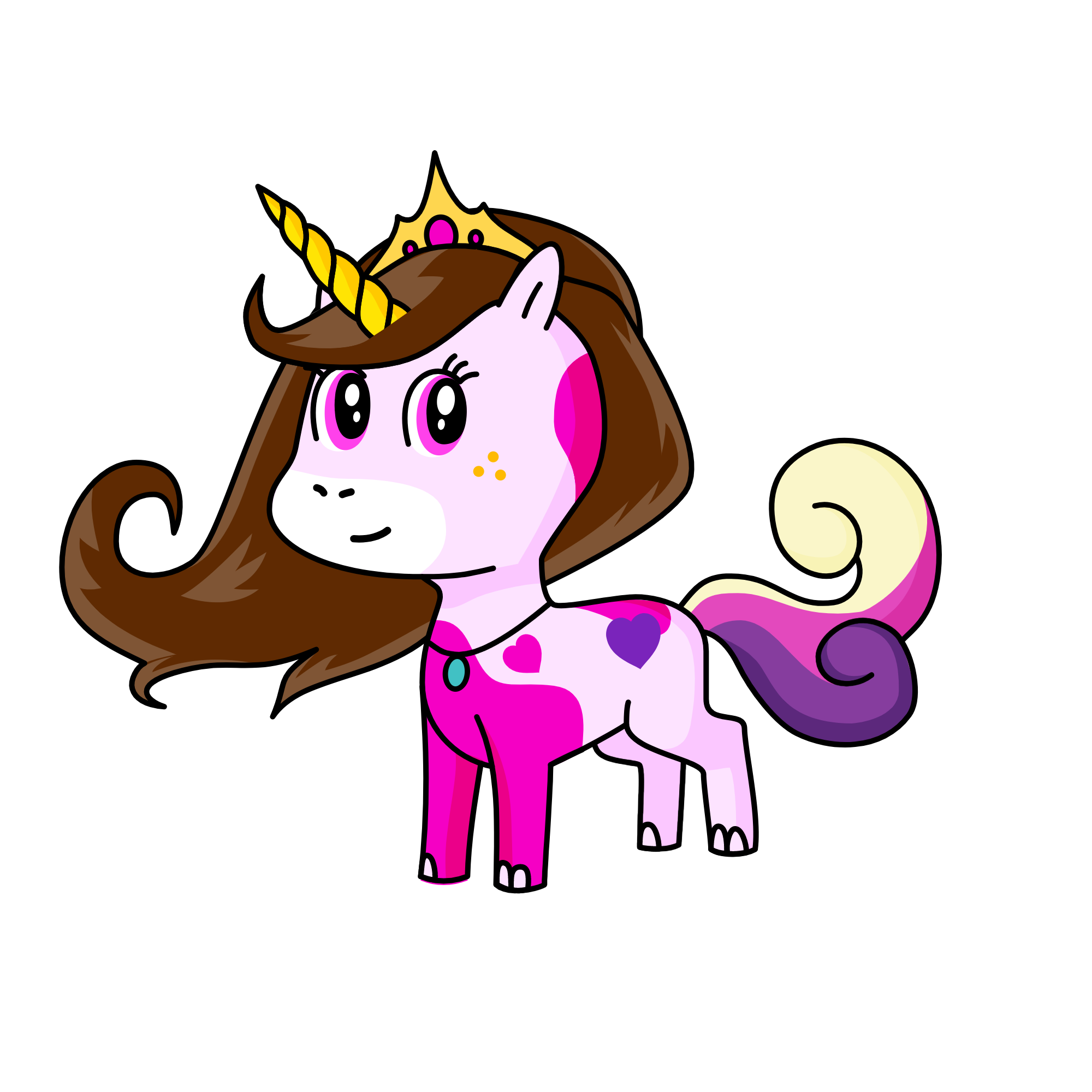 Gaiettregina, the unicorn