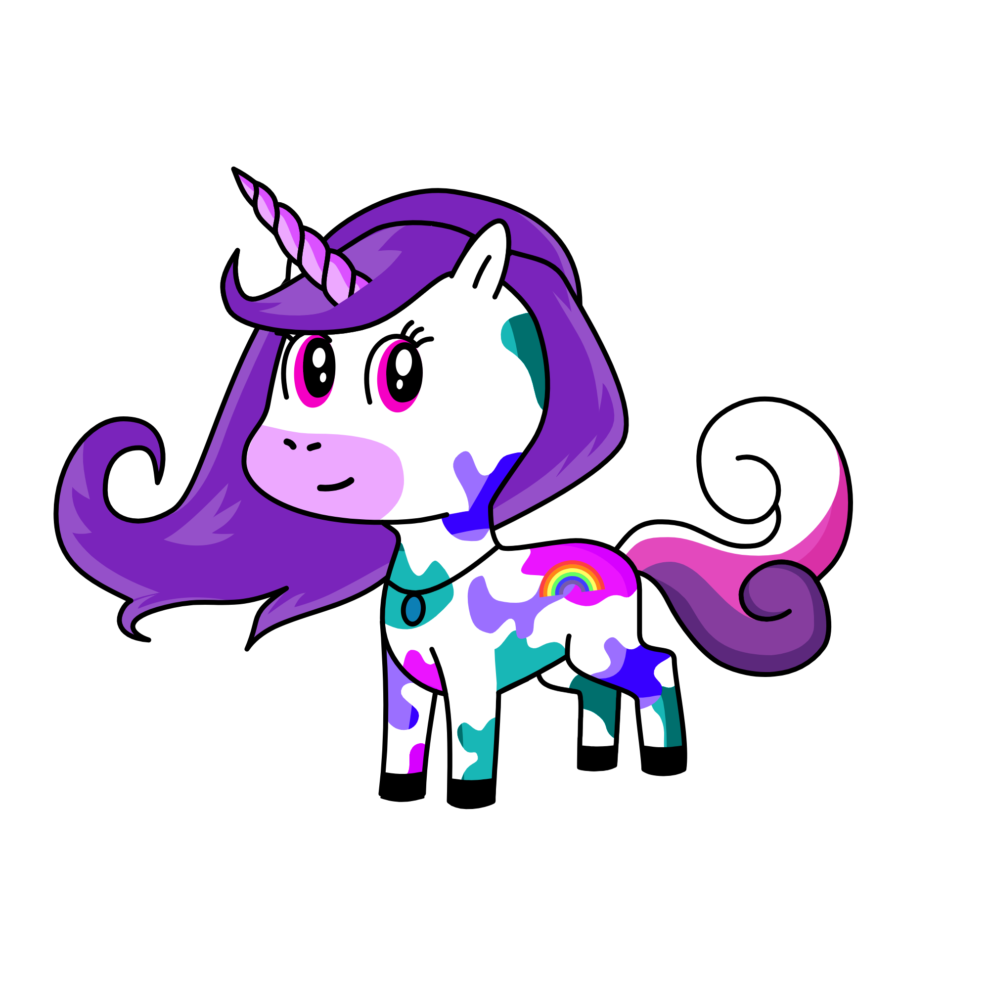 moon, the unicorn