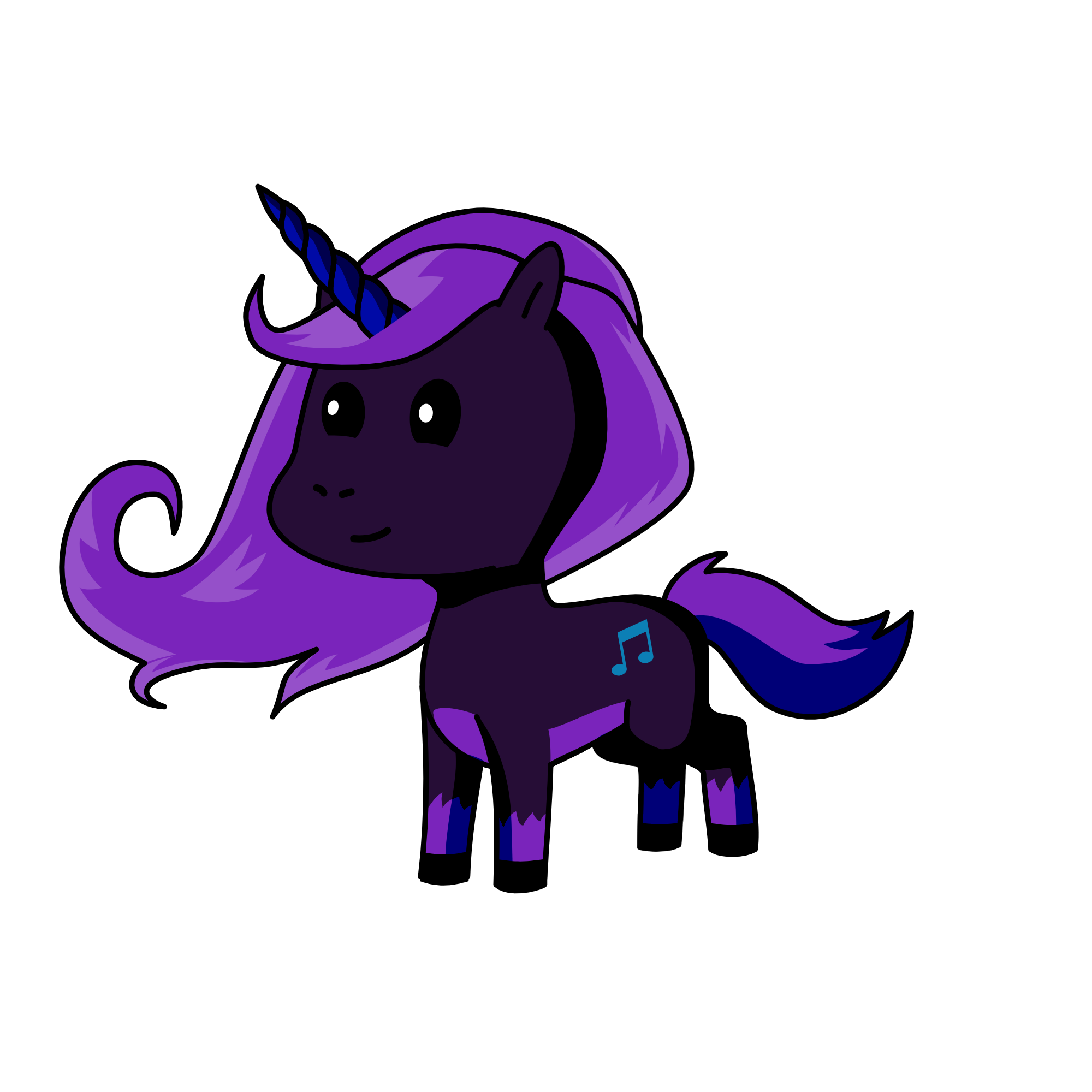 Darkriay, the unicorn