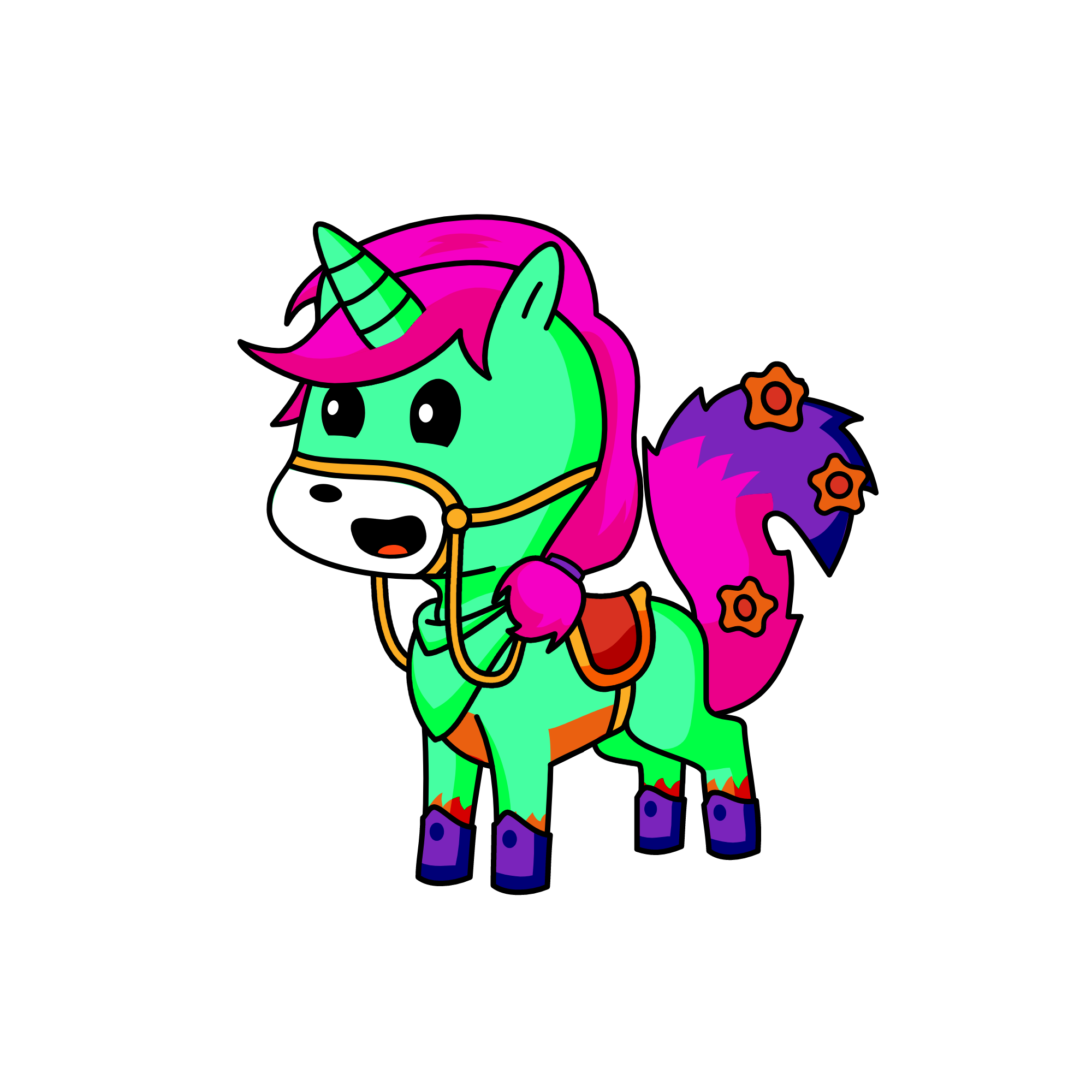 Vwester, the unicorn