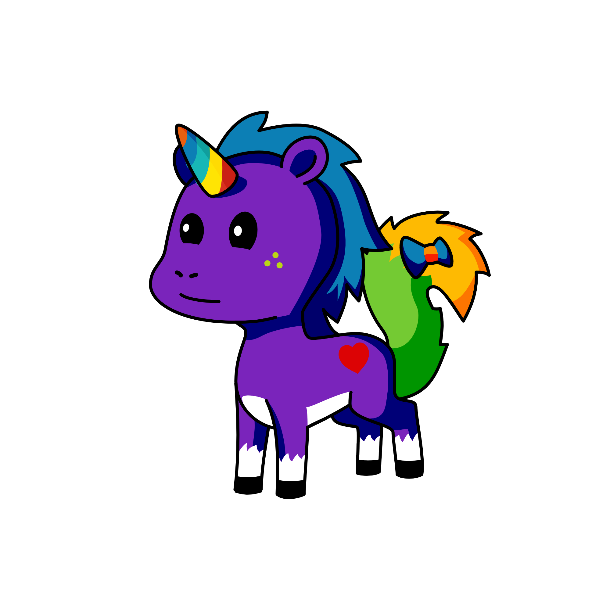 moon, the unicorn