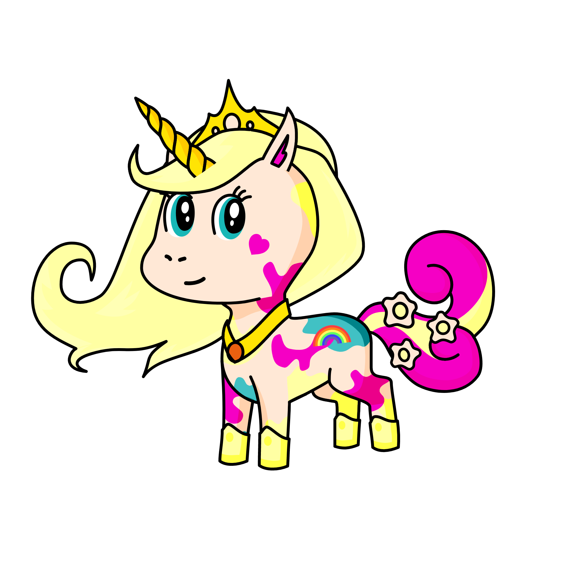 Celeste, the unicorn