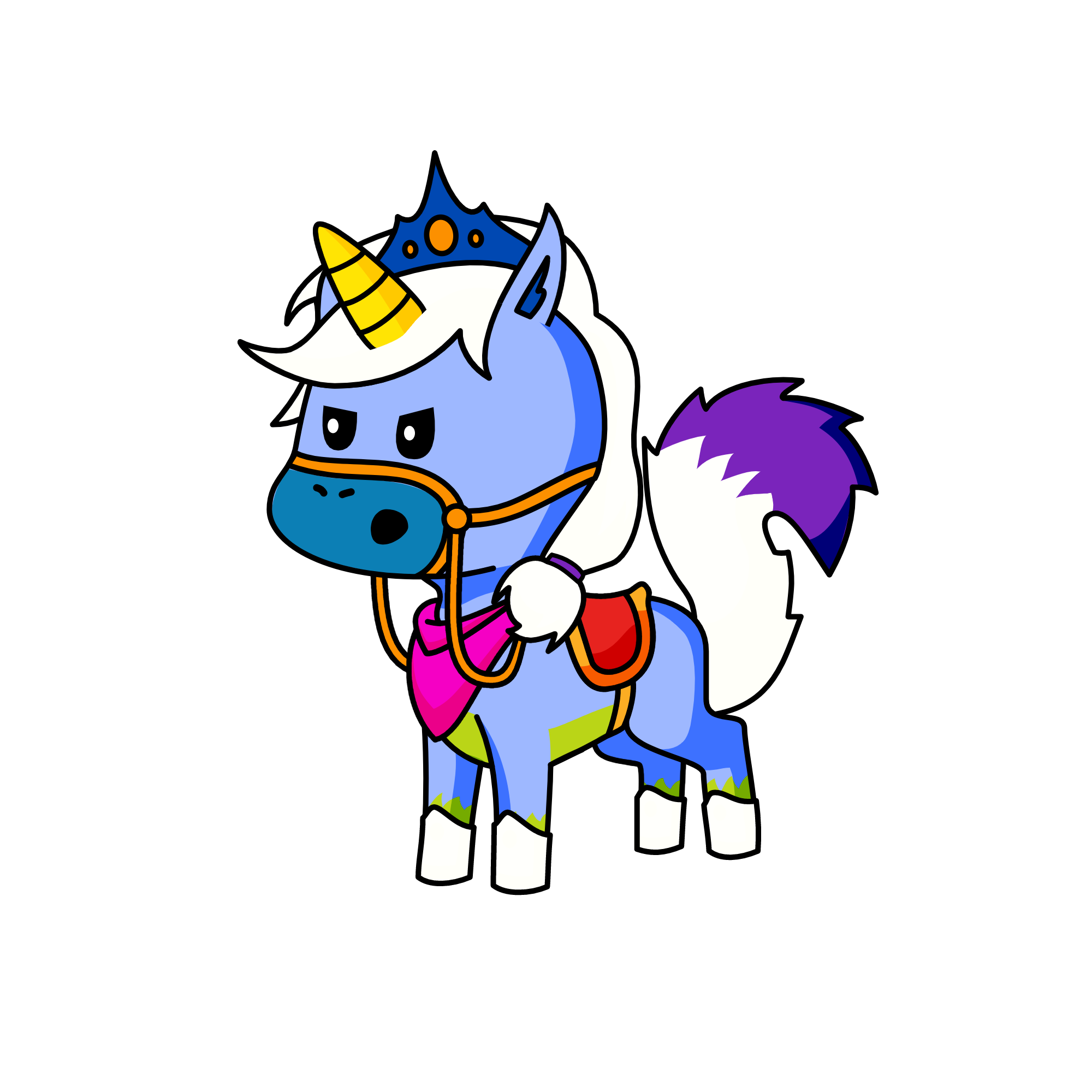 Eleder Dron wu, the unicorn