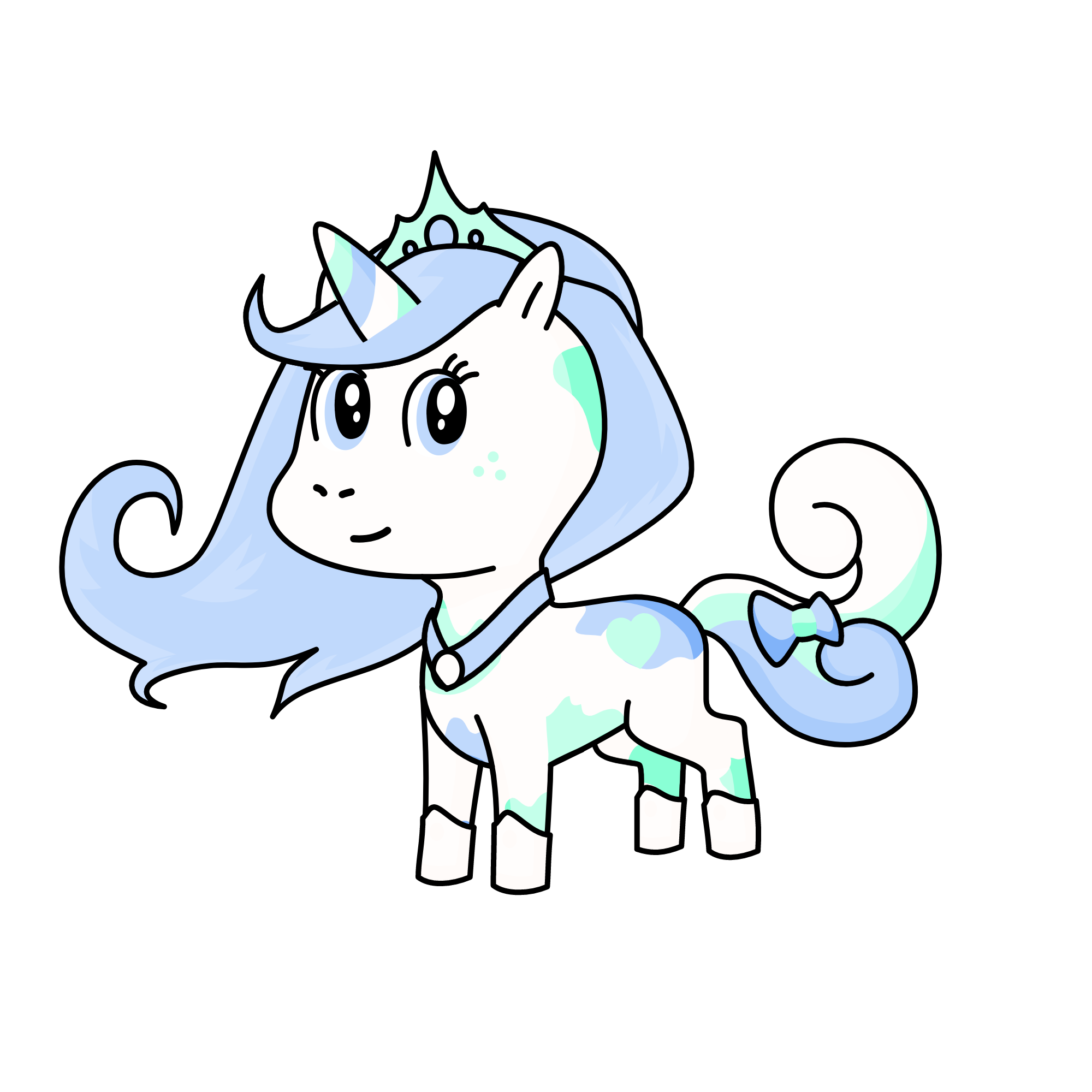 🧊, the unicorn