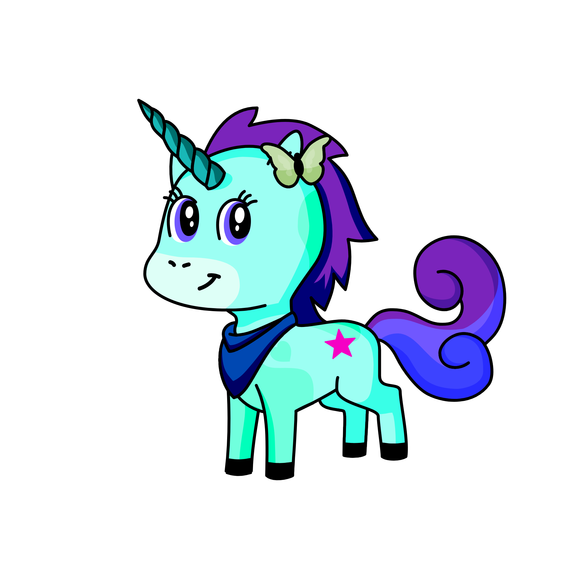 Natra, the unicorn