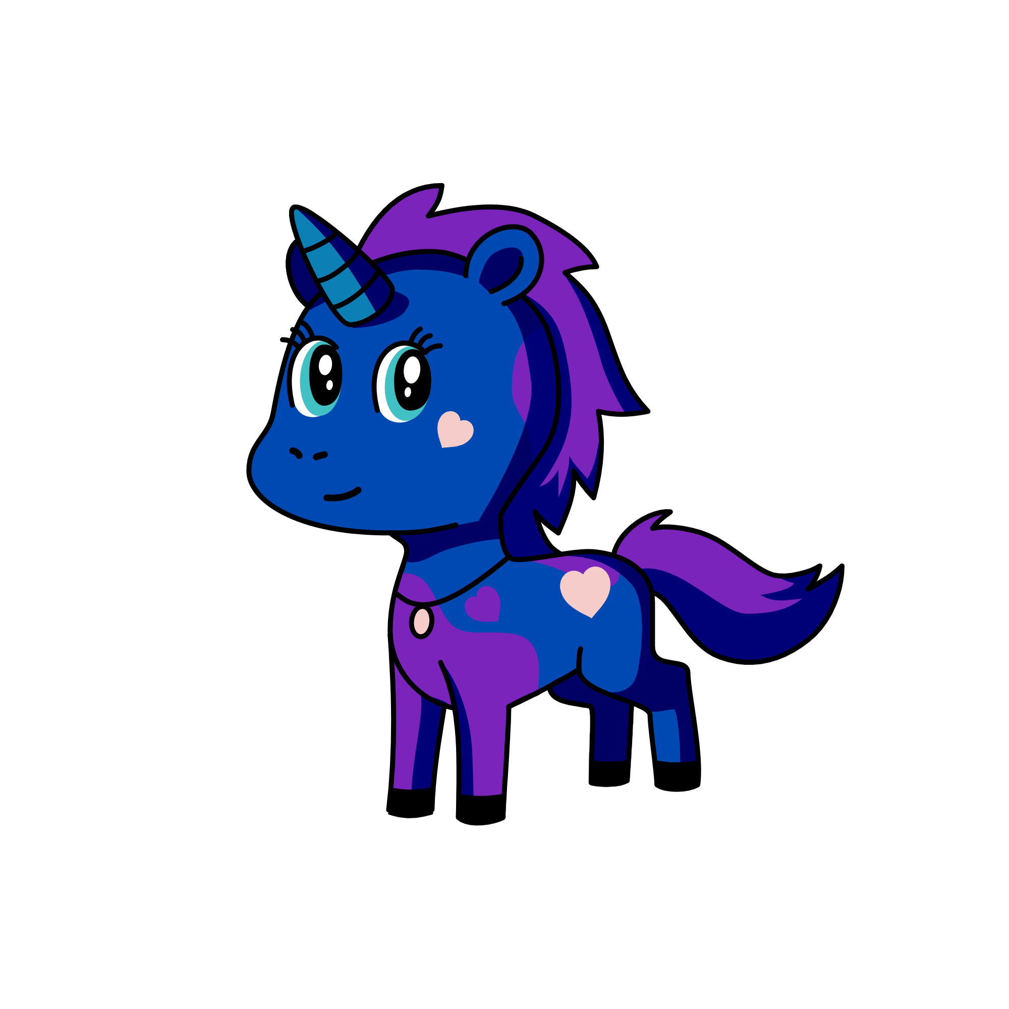 🦏, the unicorn