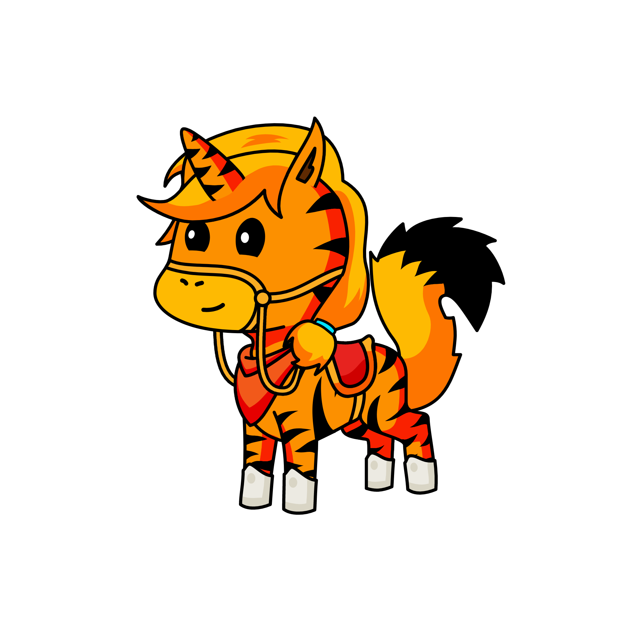 Tiger, the unicorn