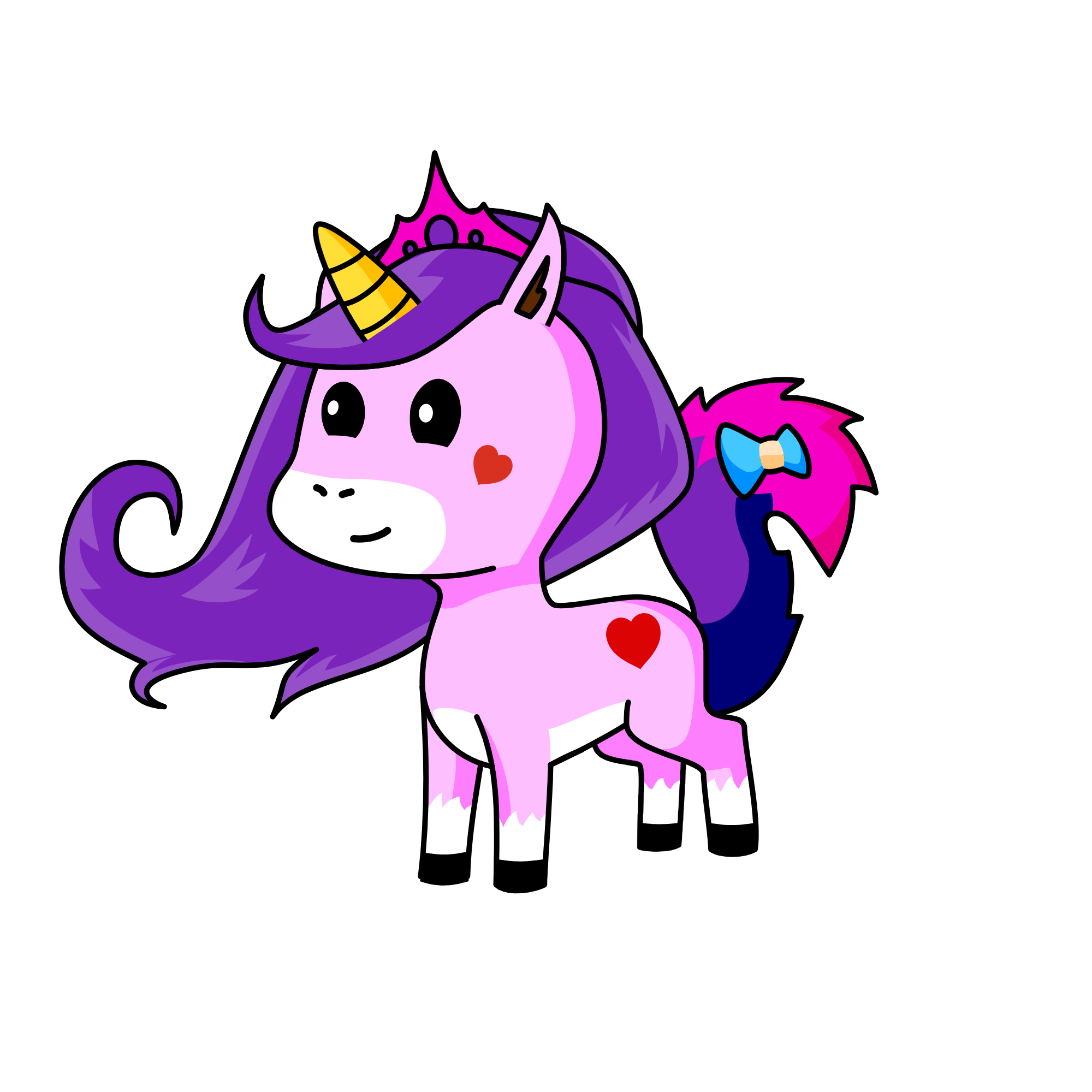 heart, the unicorn