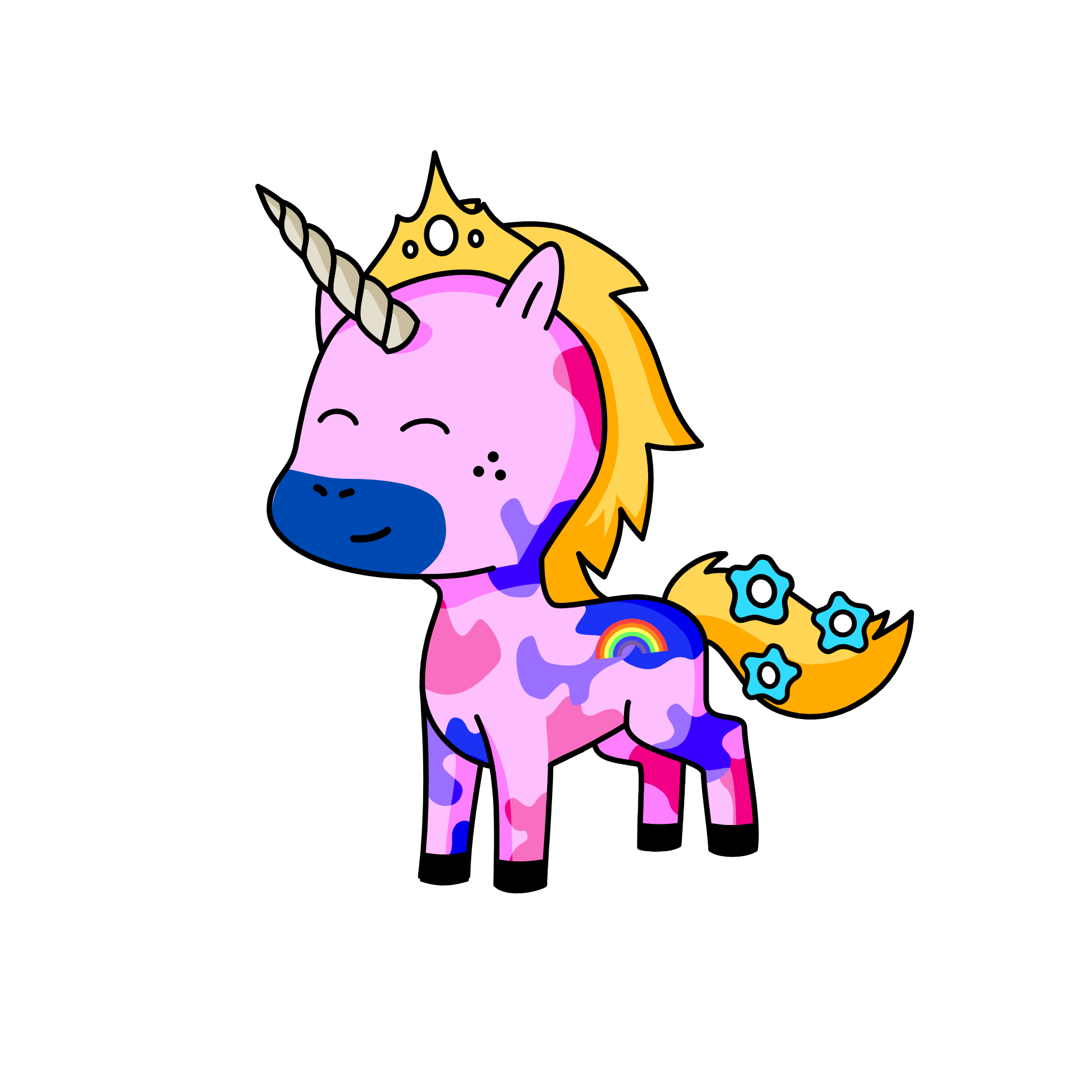 gündüz kıraliçesi, the unicorn