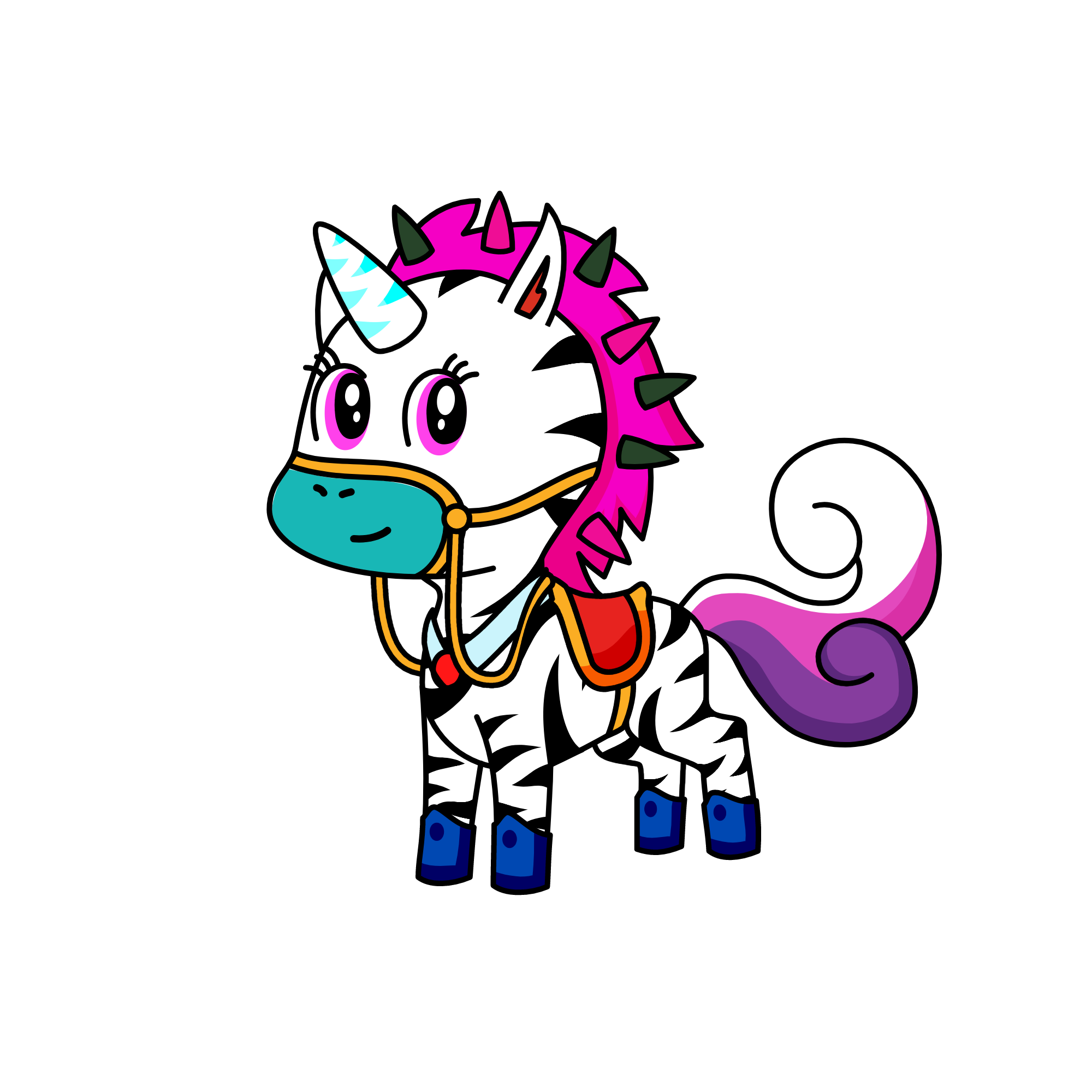 Ms. Proud, the unicorn