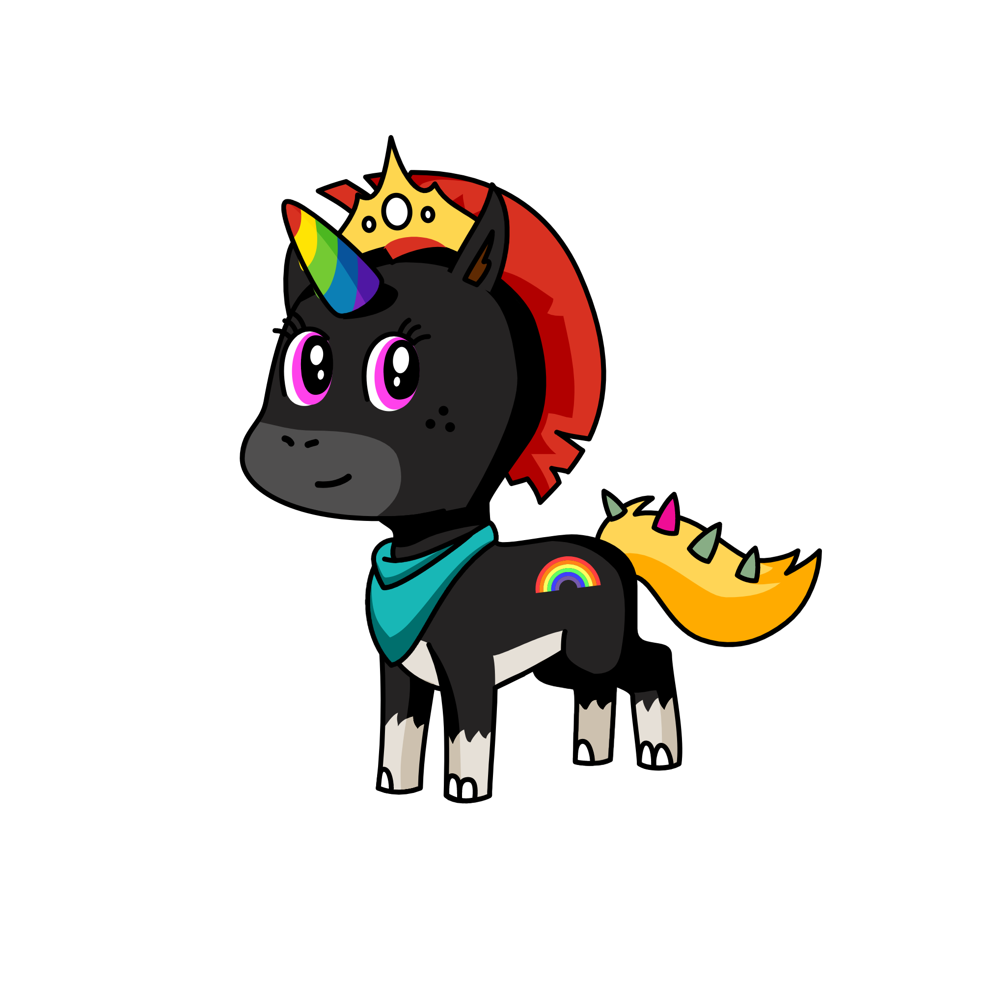 Ms. Princess, the unicorn