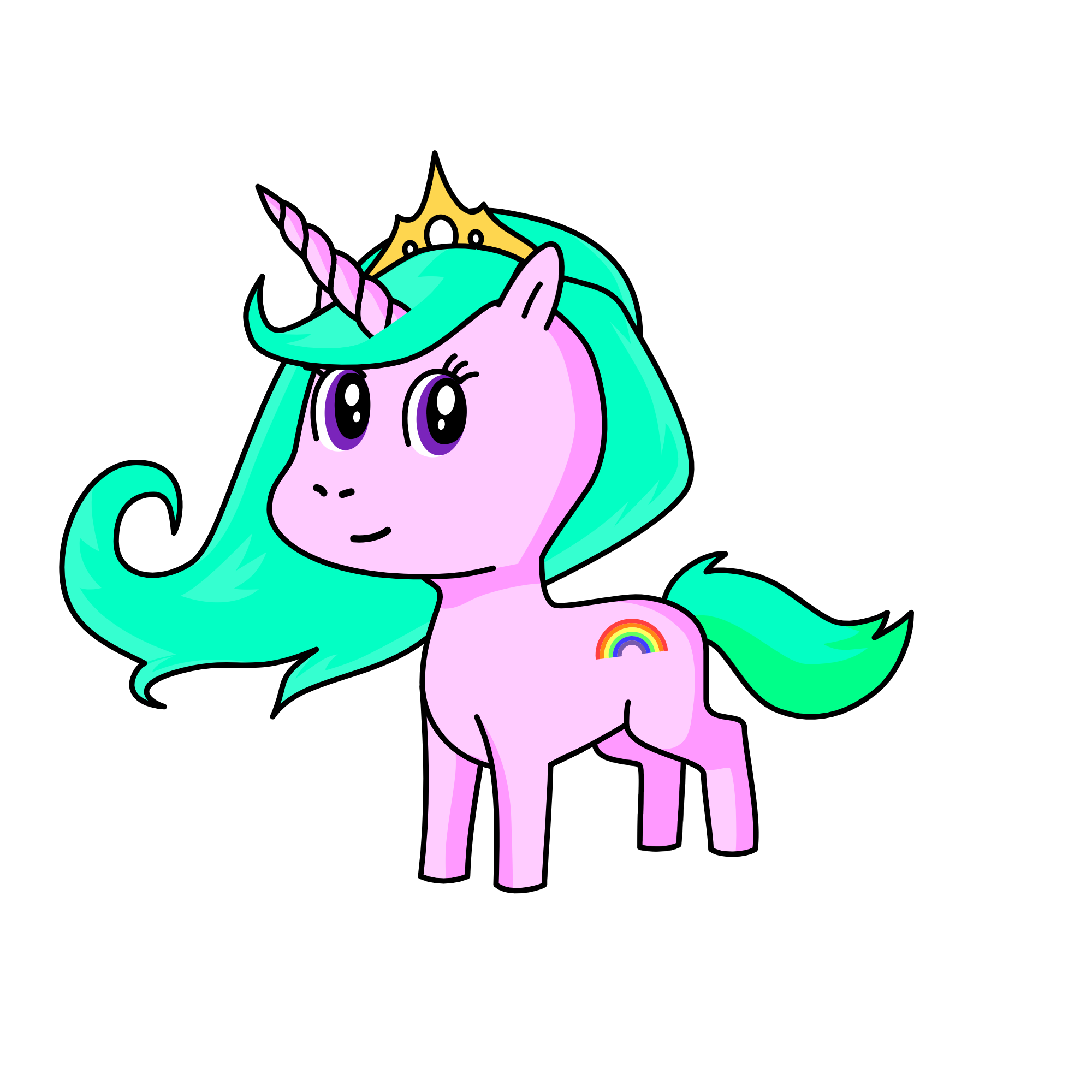 Sparkle, the unicorn