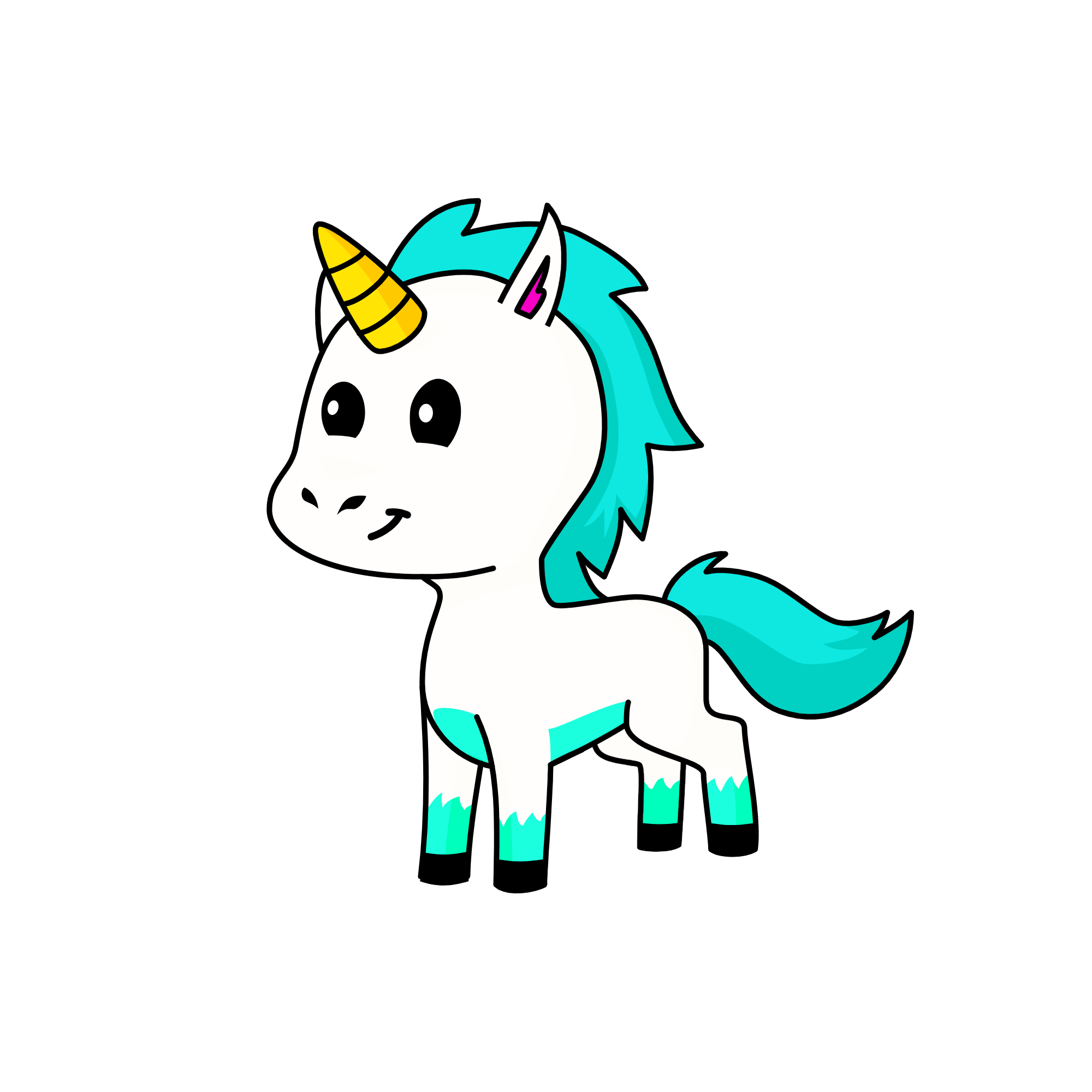 Shine, the unicorn