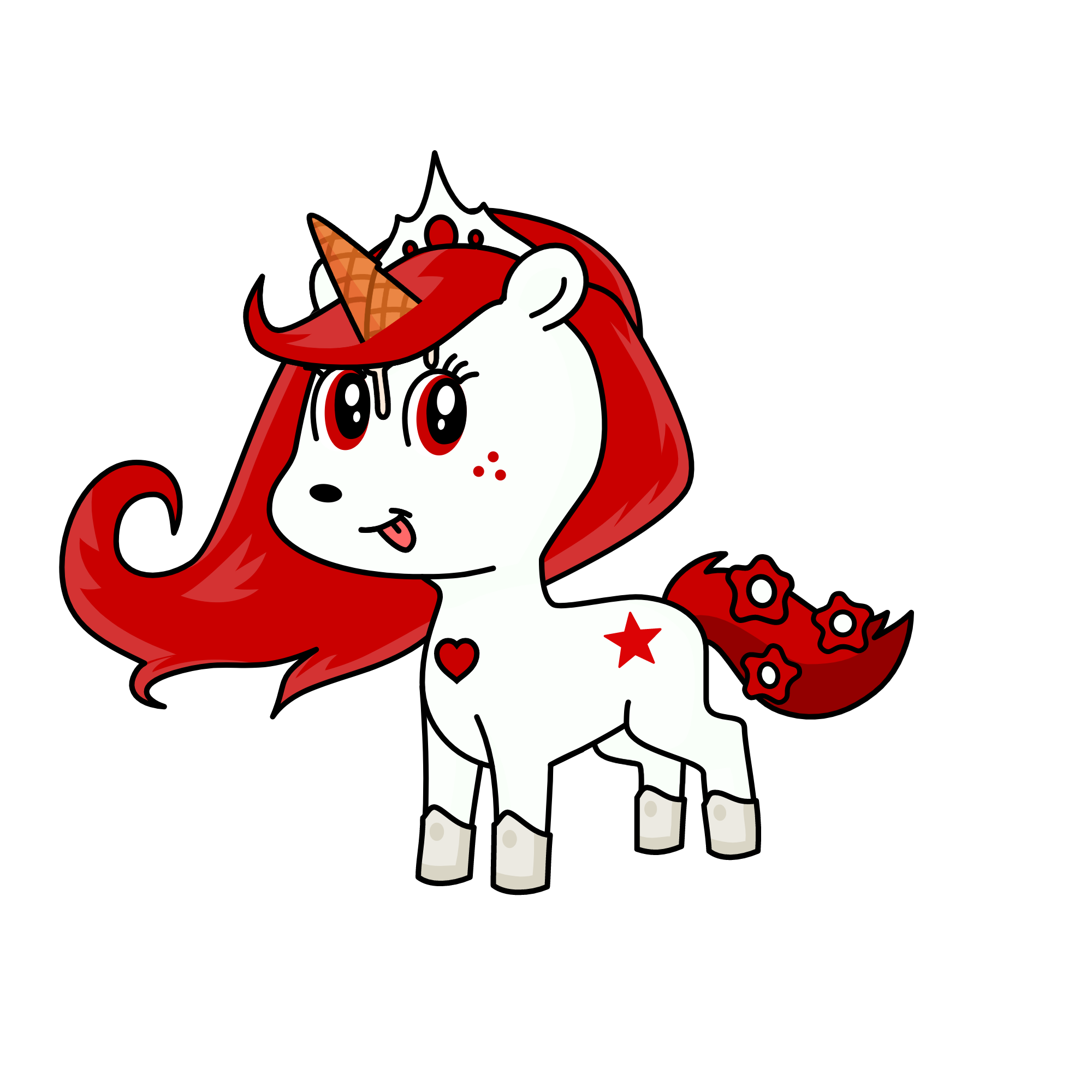 Circus baby/Lizzy Afton, the unicorn