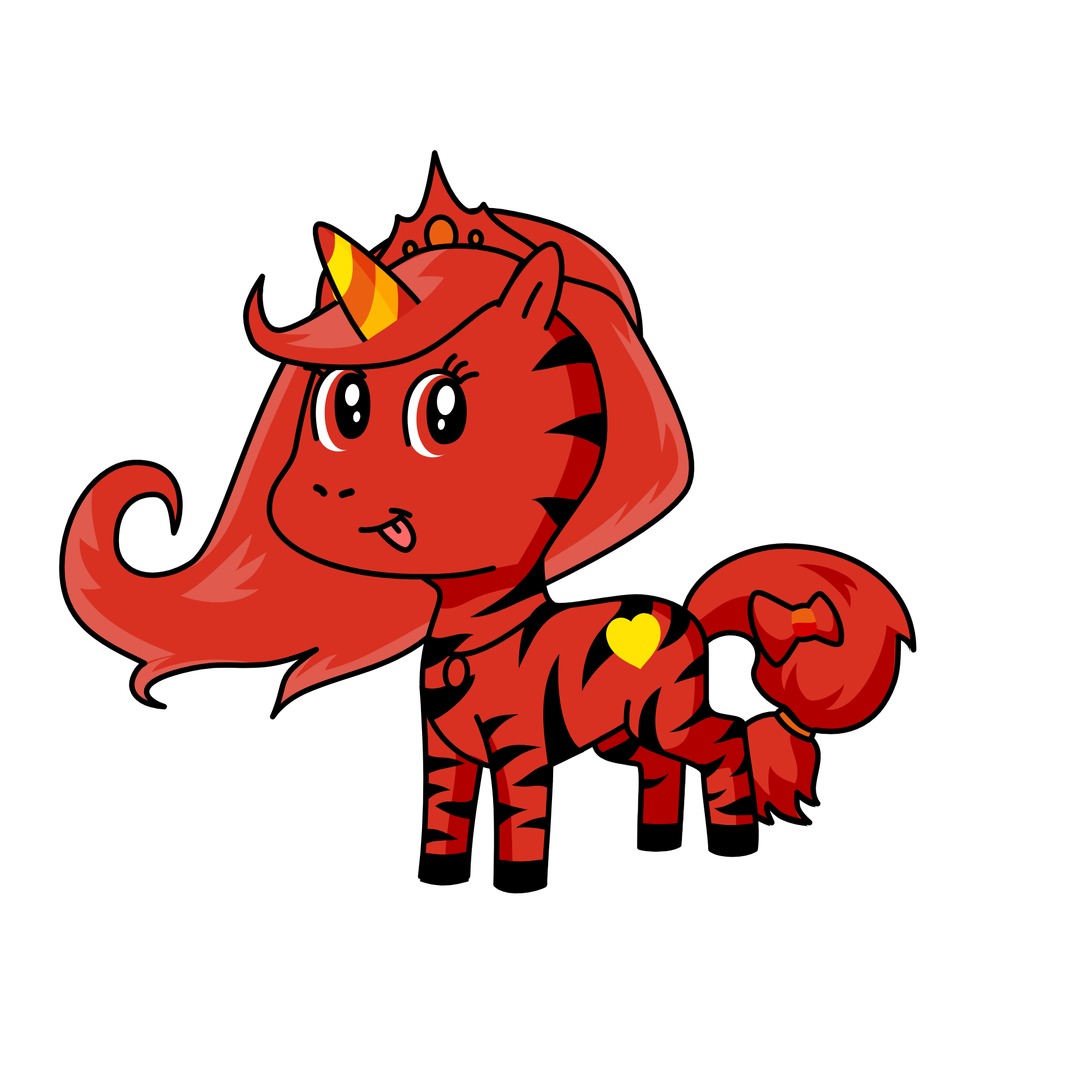 fire, the unicorn