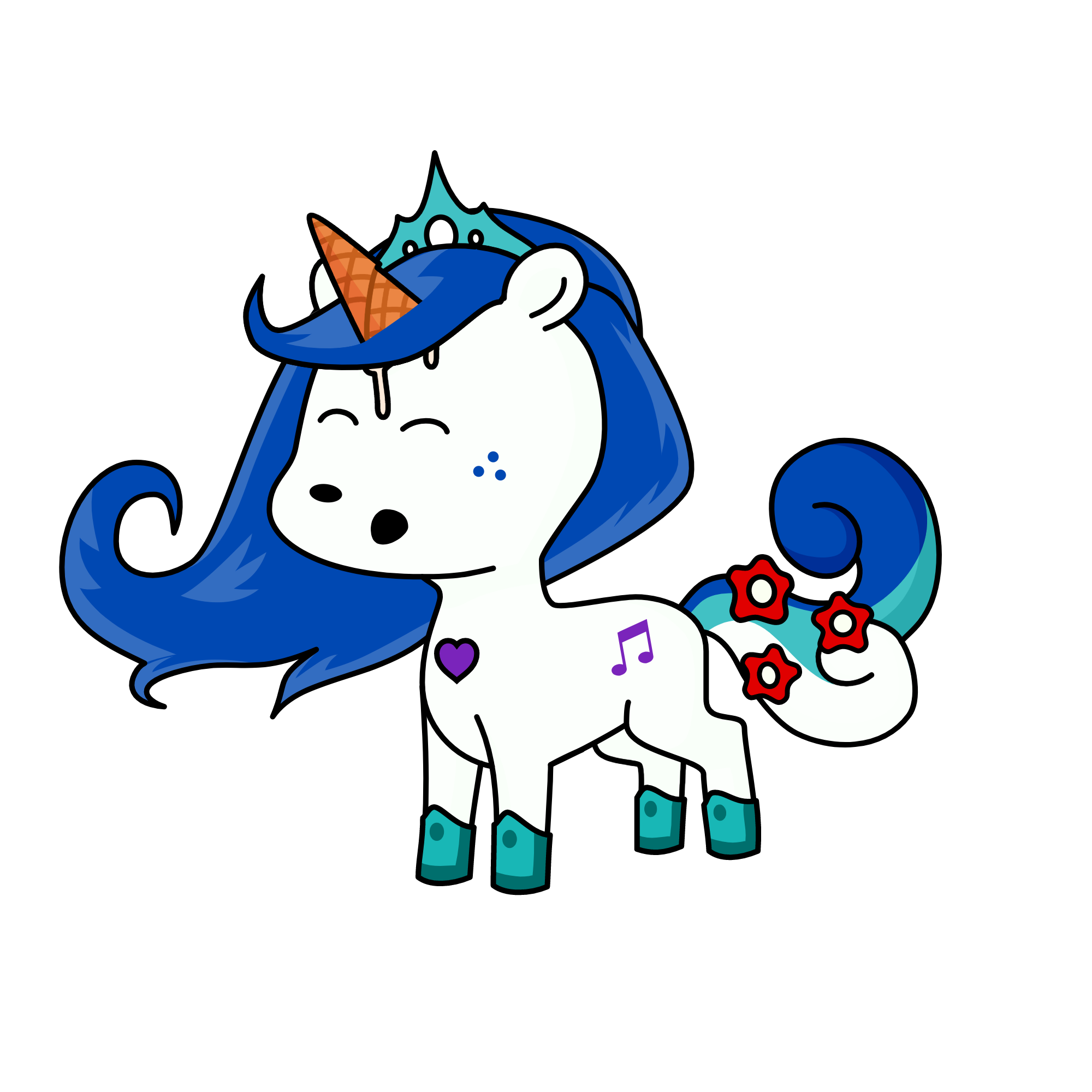 Ballora/Clara afton, the unicorn