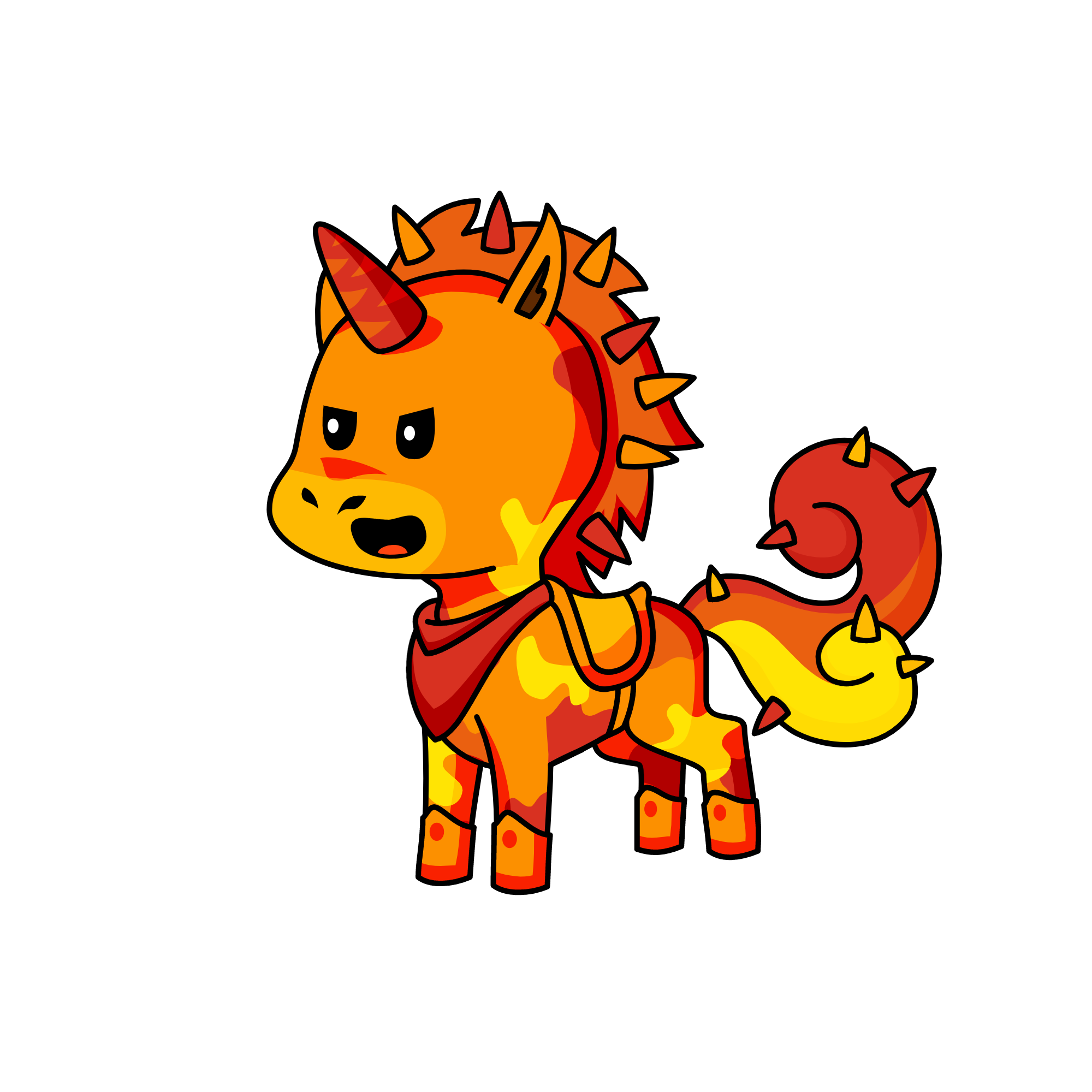 the new firecorn, the unicorn