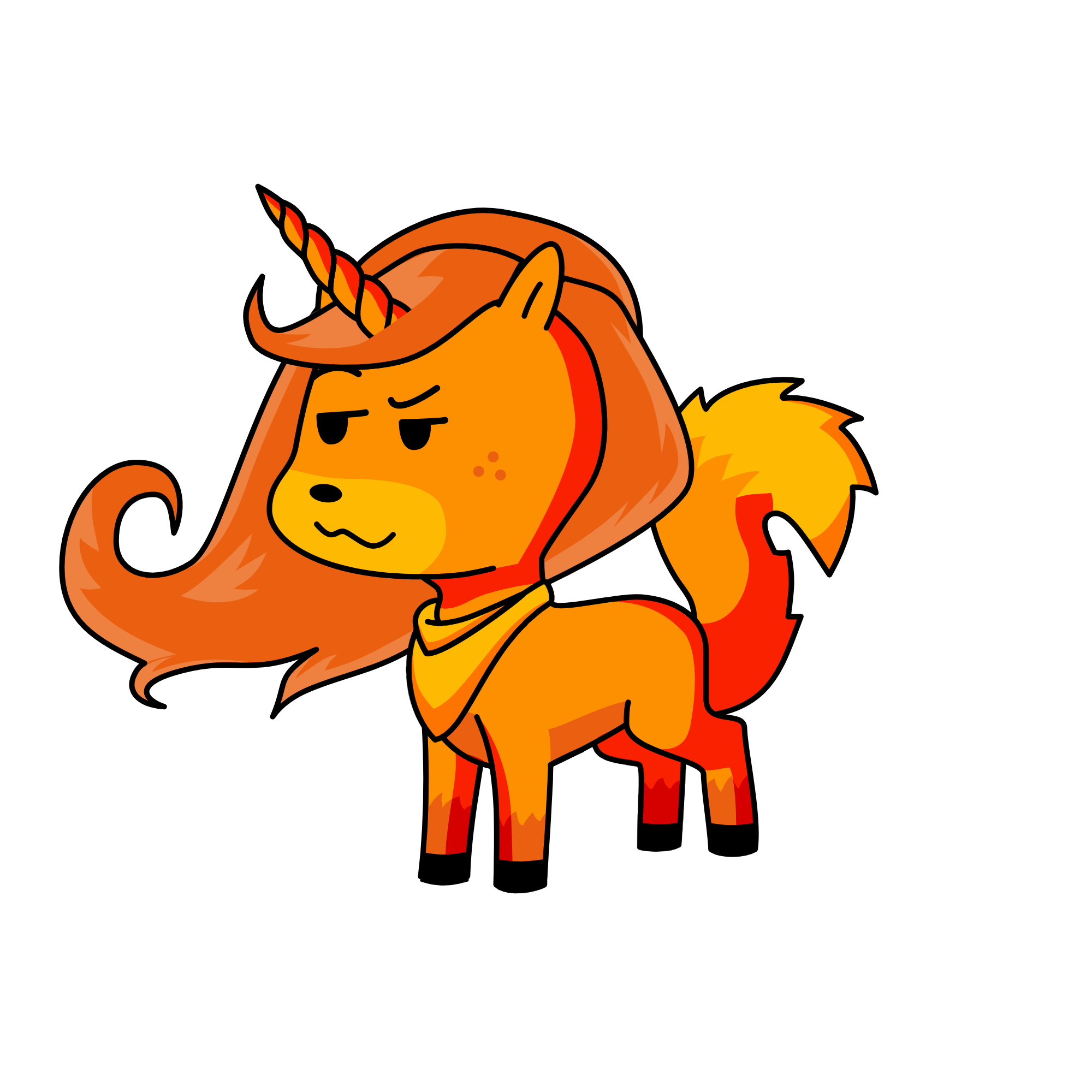 Fox, the unicorn
