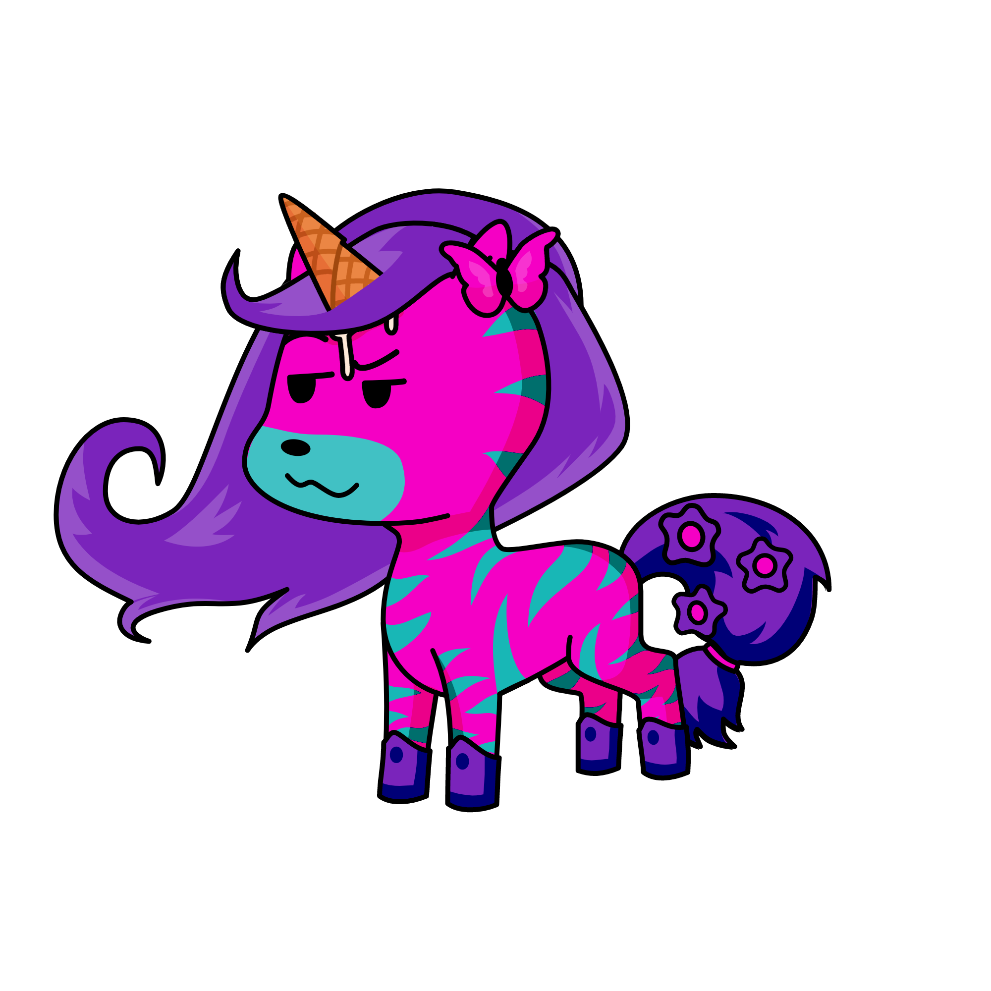 sugar plum, the unicorn