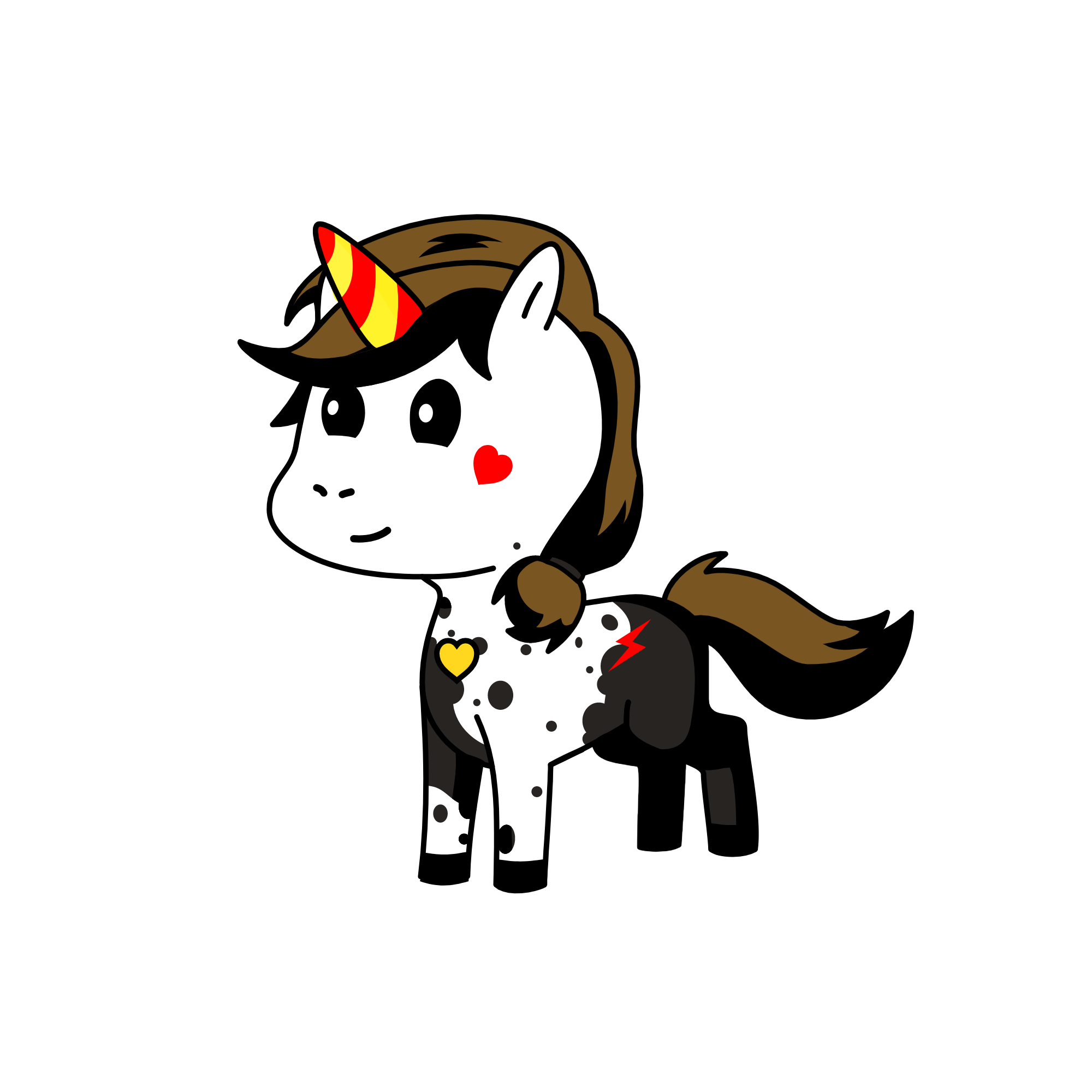Harry Potter, the unicorn