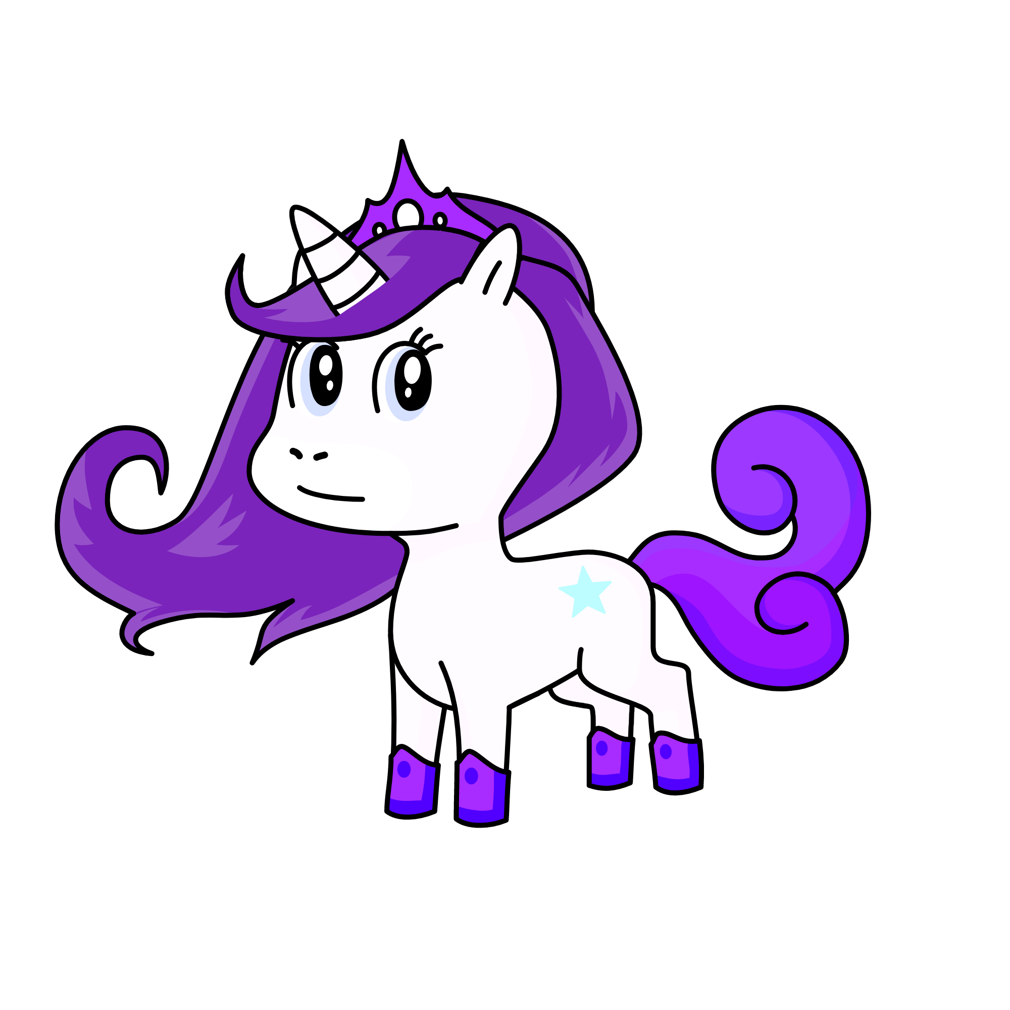Rarity, the unicorn