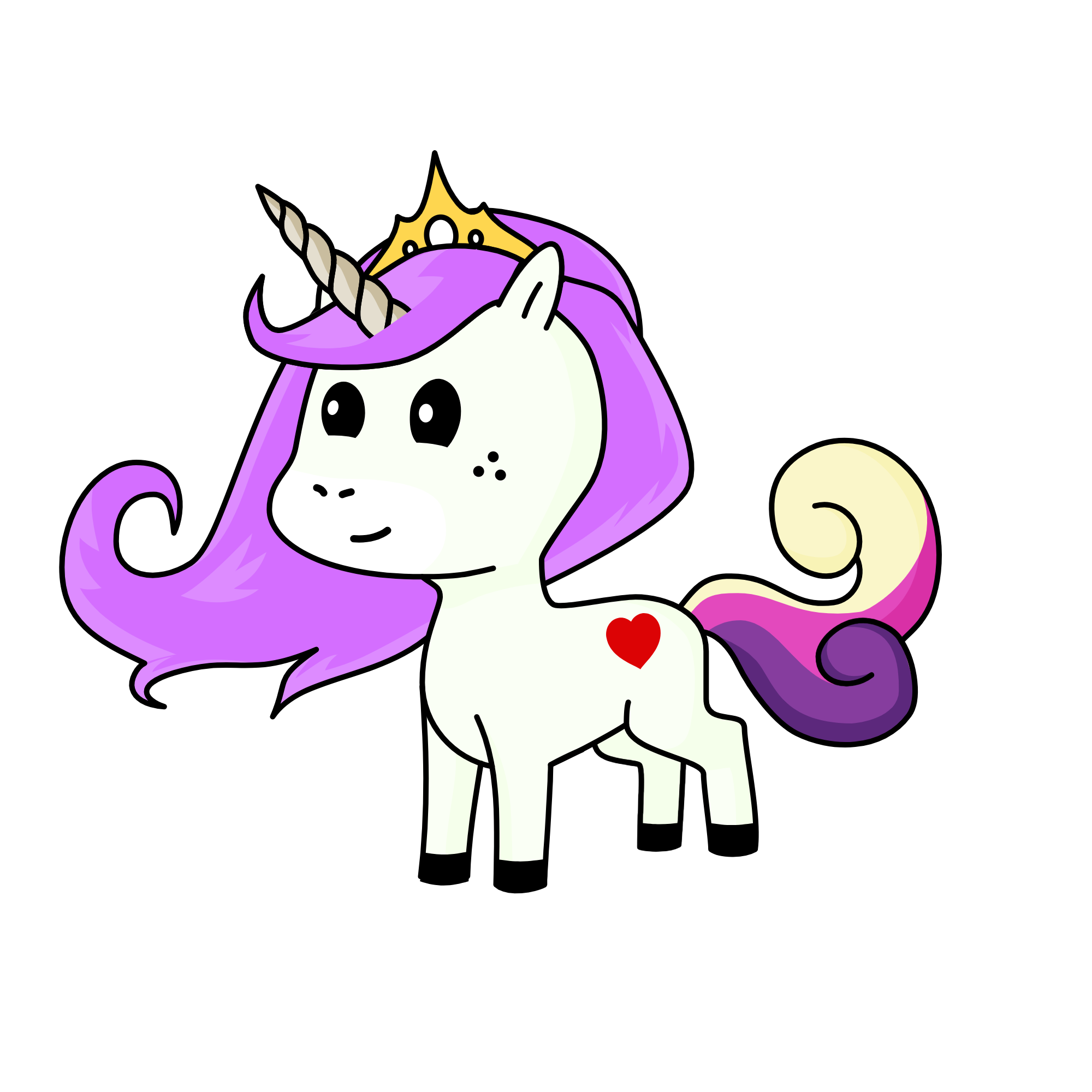 Cutie, the unicorn
