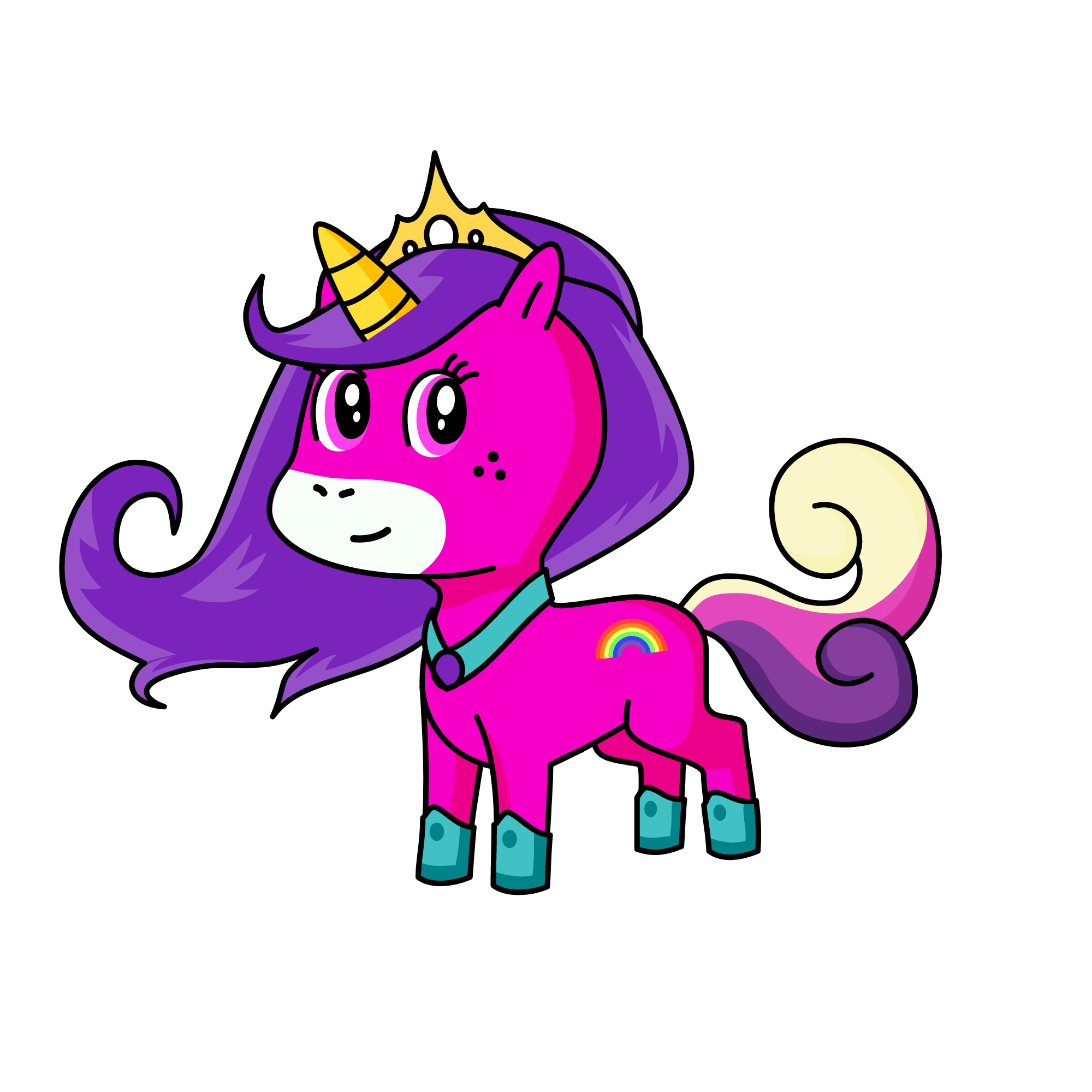 Sea Sugar Plumie, the unicorn