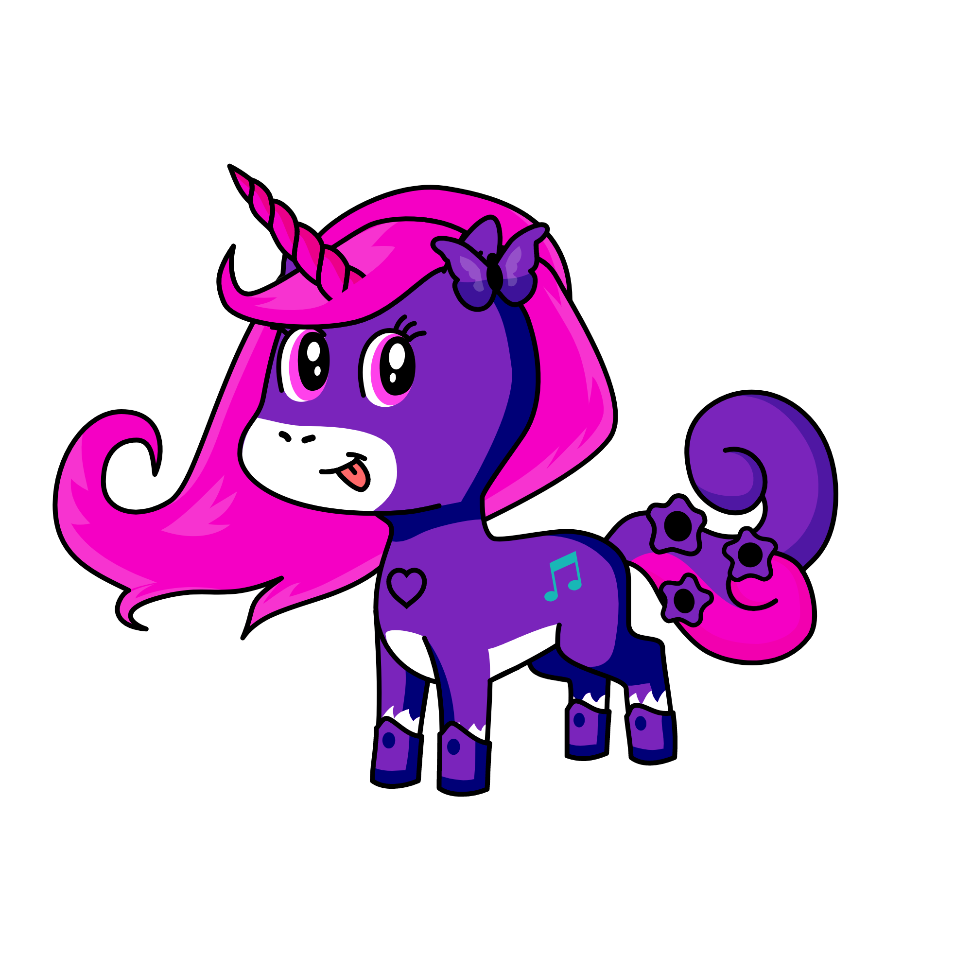 crtdel, the unicorn