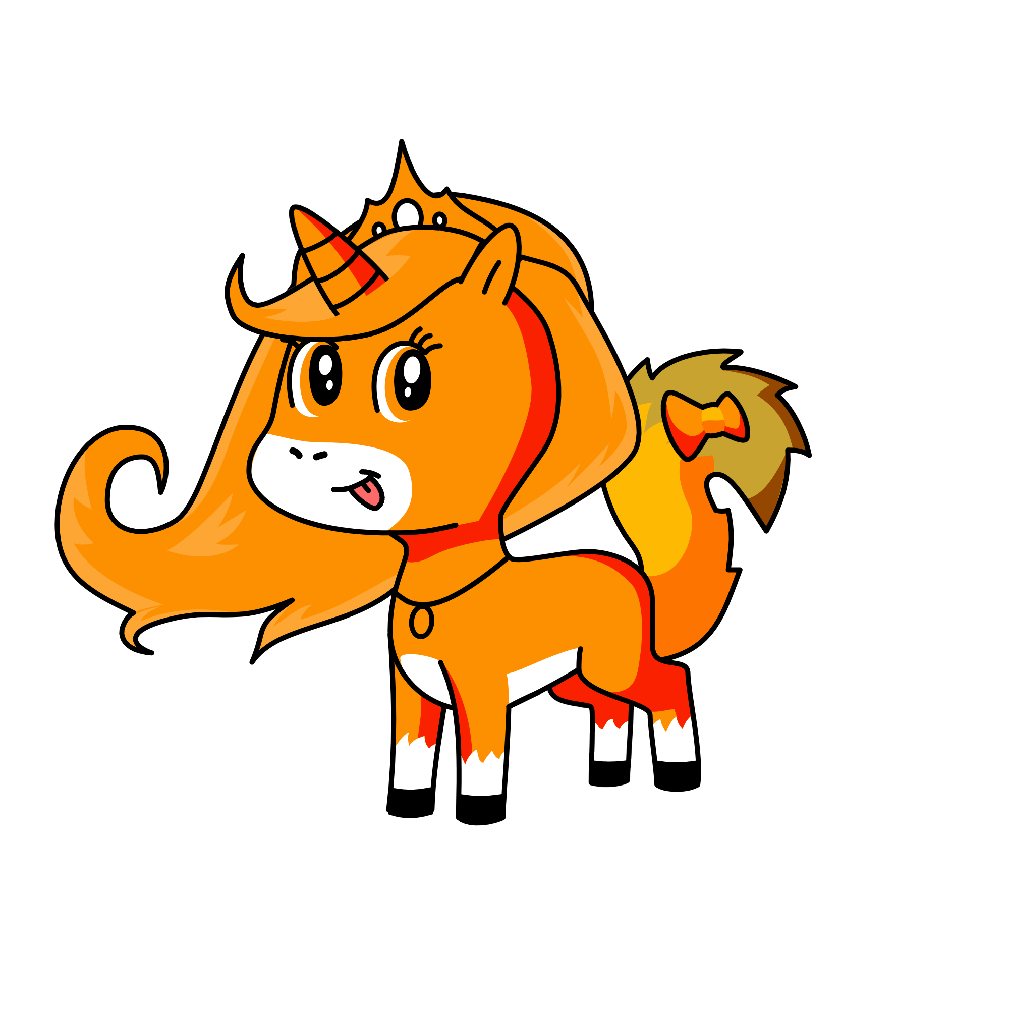 Fox, the unicorn