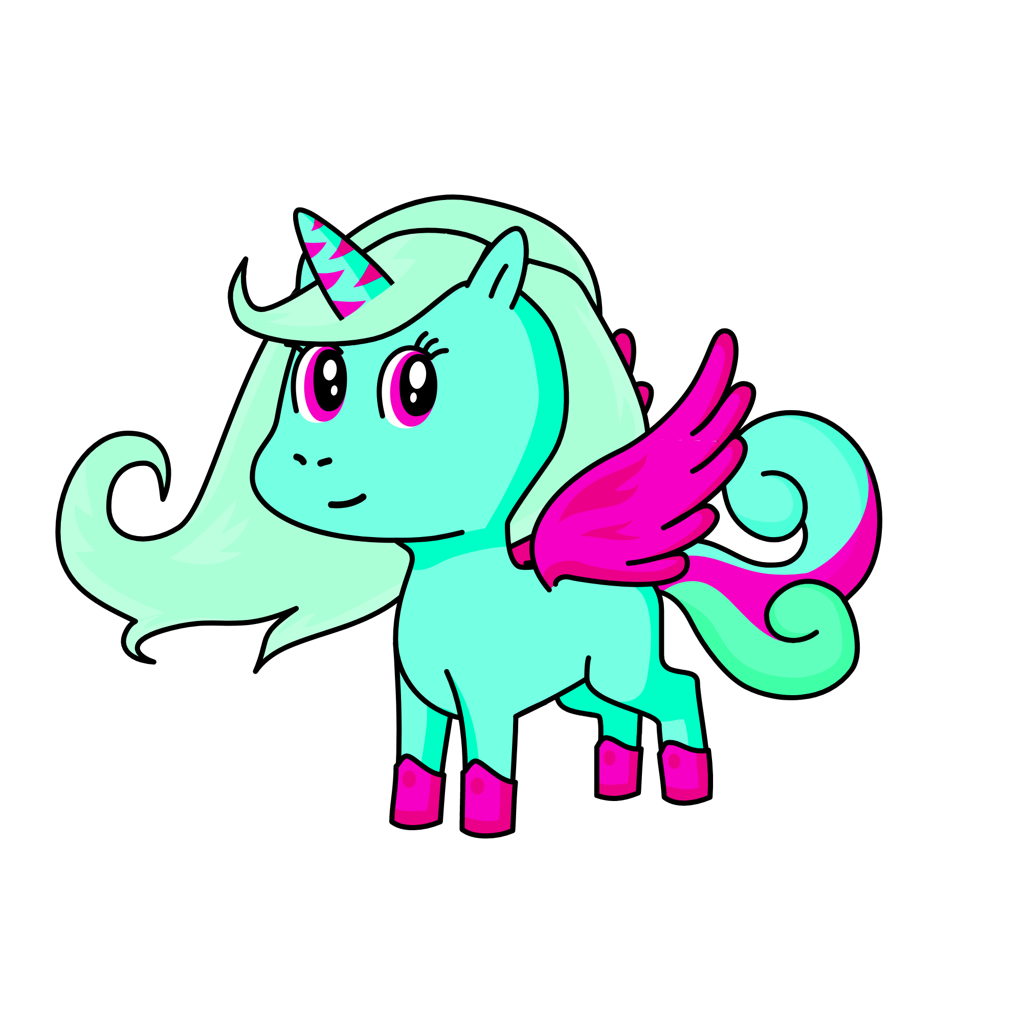 Ella, the unicorn