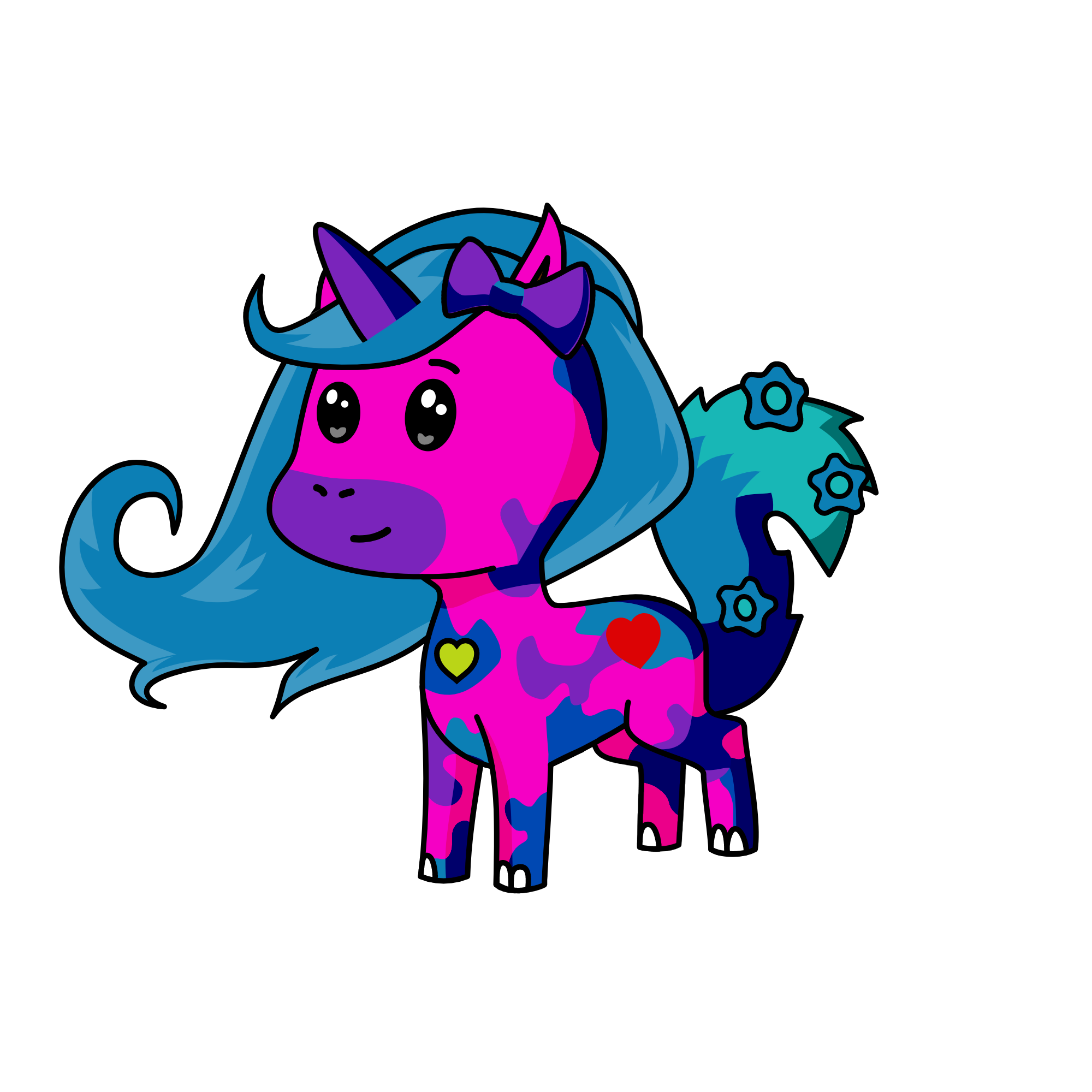 dddd, the unicorn