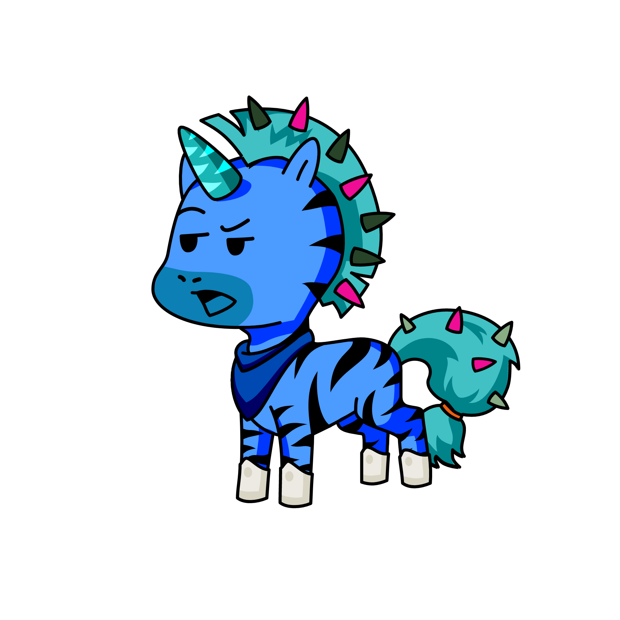 cool, the unicorn