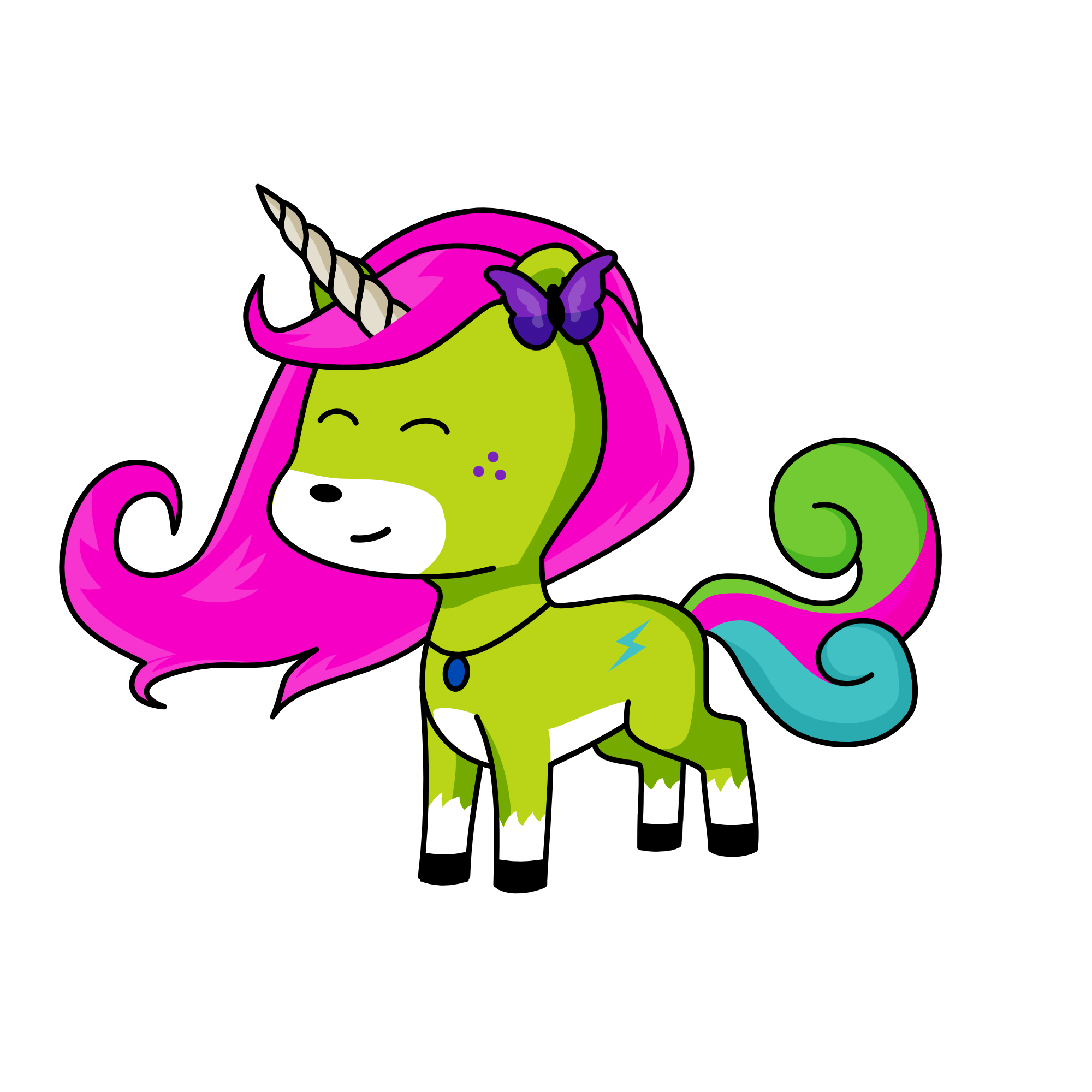 Milliana, the unicorn
