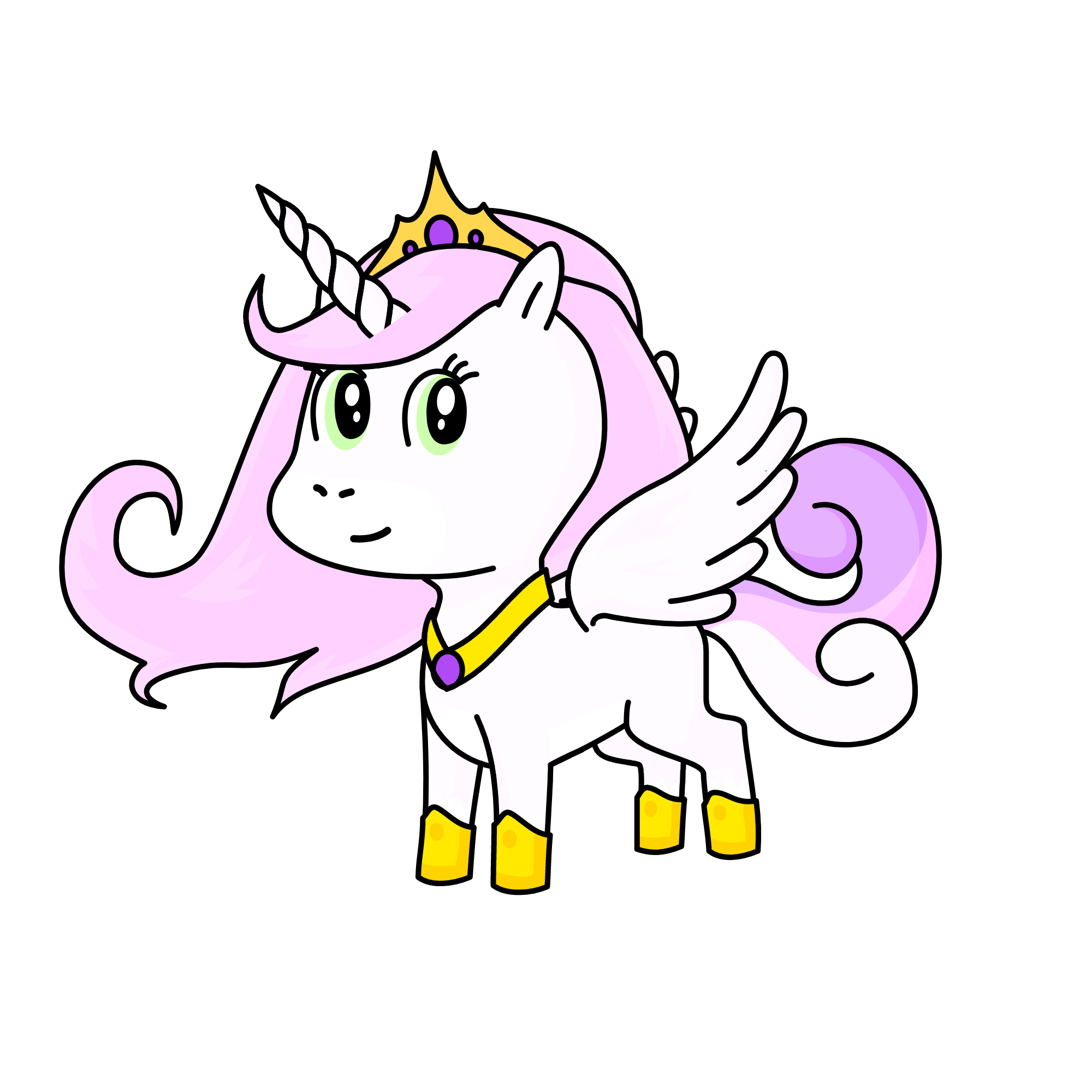 If ~Sweetie Belle~ was a alicorn, the unicorn