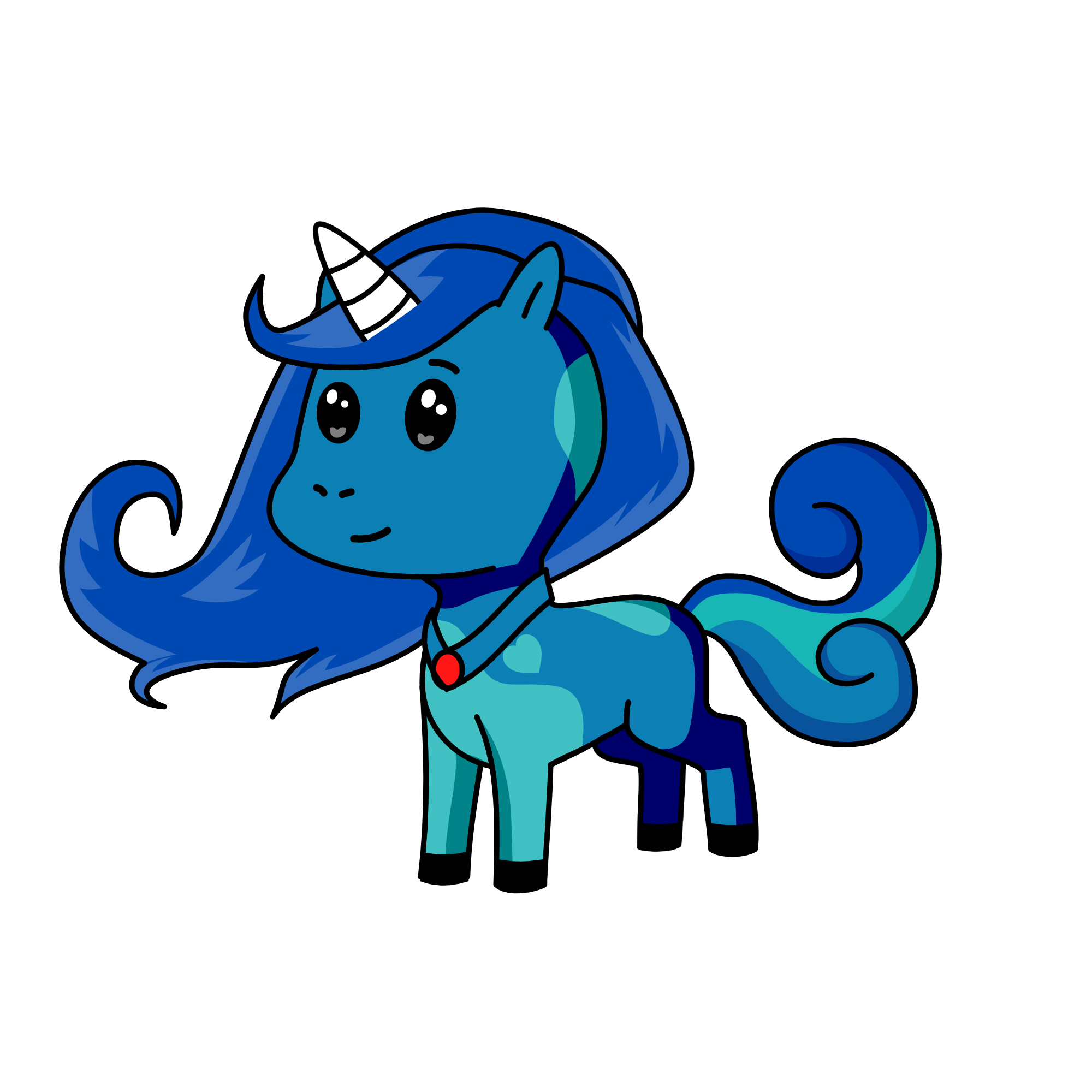 midnight sun, the unicorn