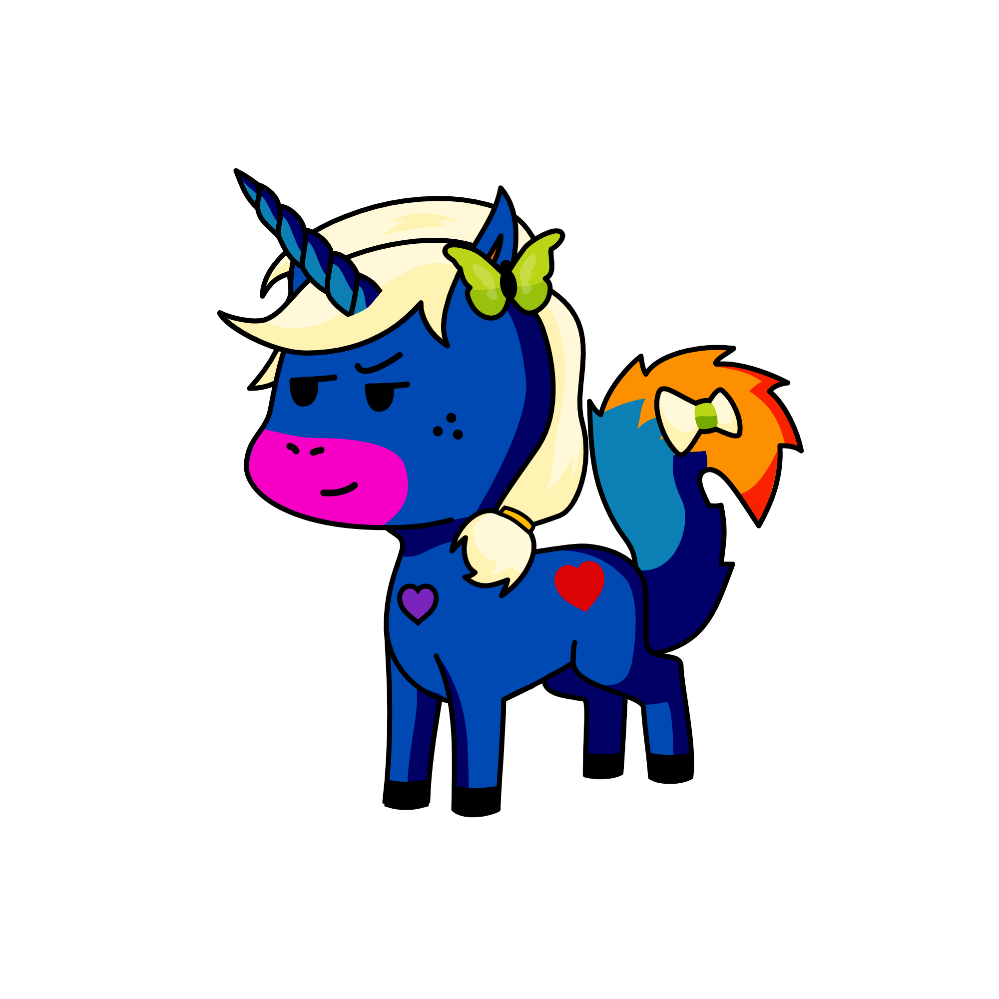 How do U get banana horn and ice cream horn???, the unicorn