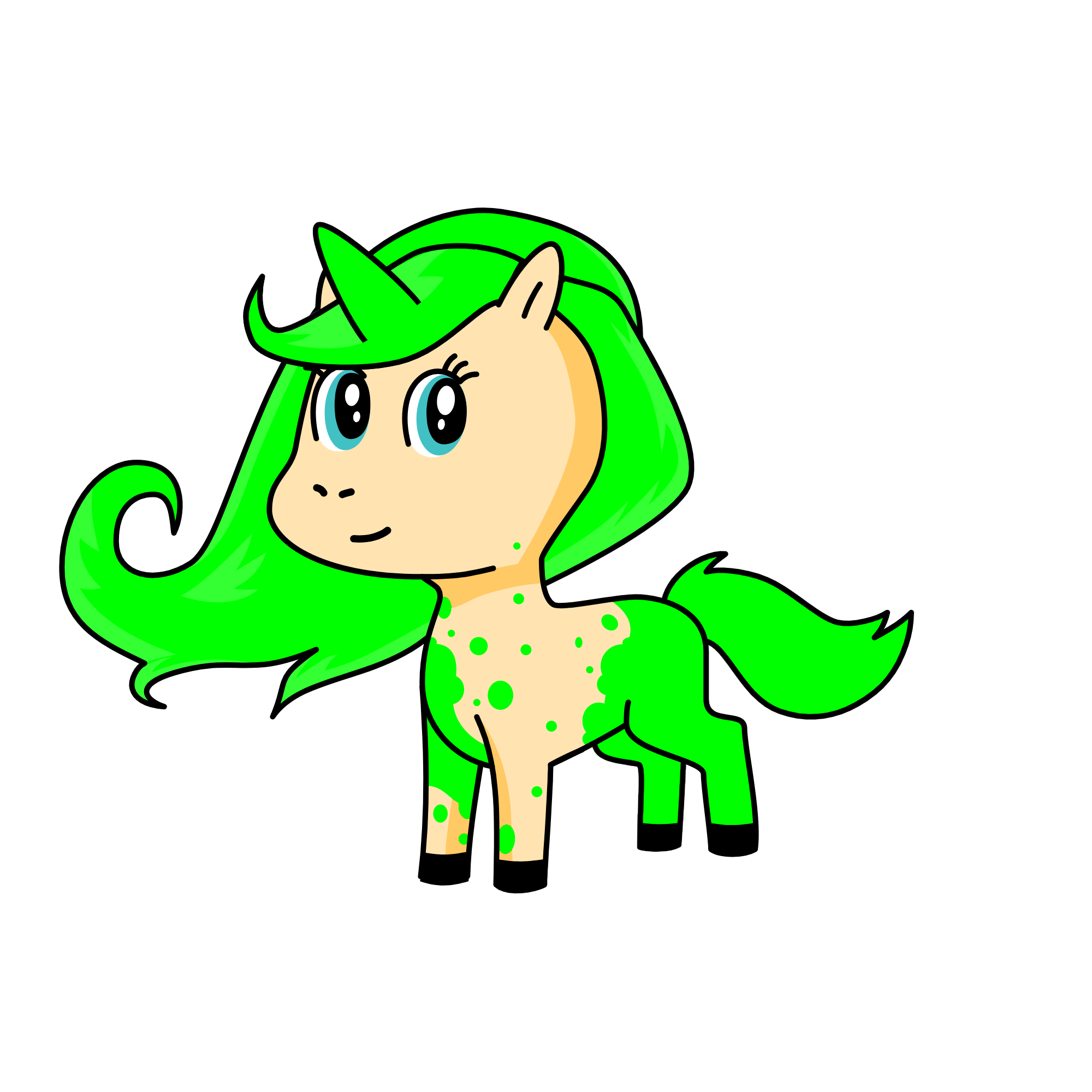 Billie Ellish 😎, the unicorn