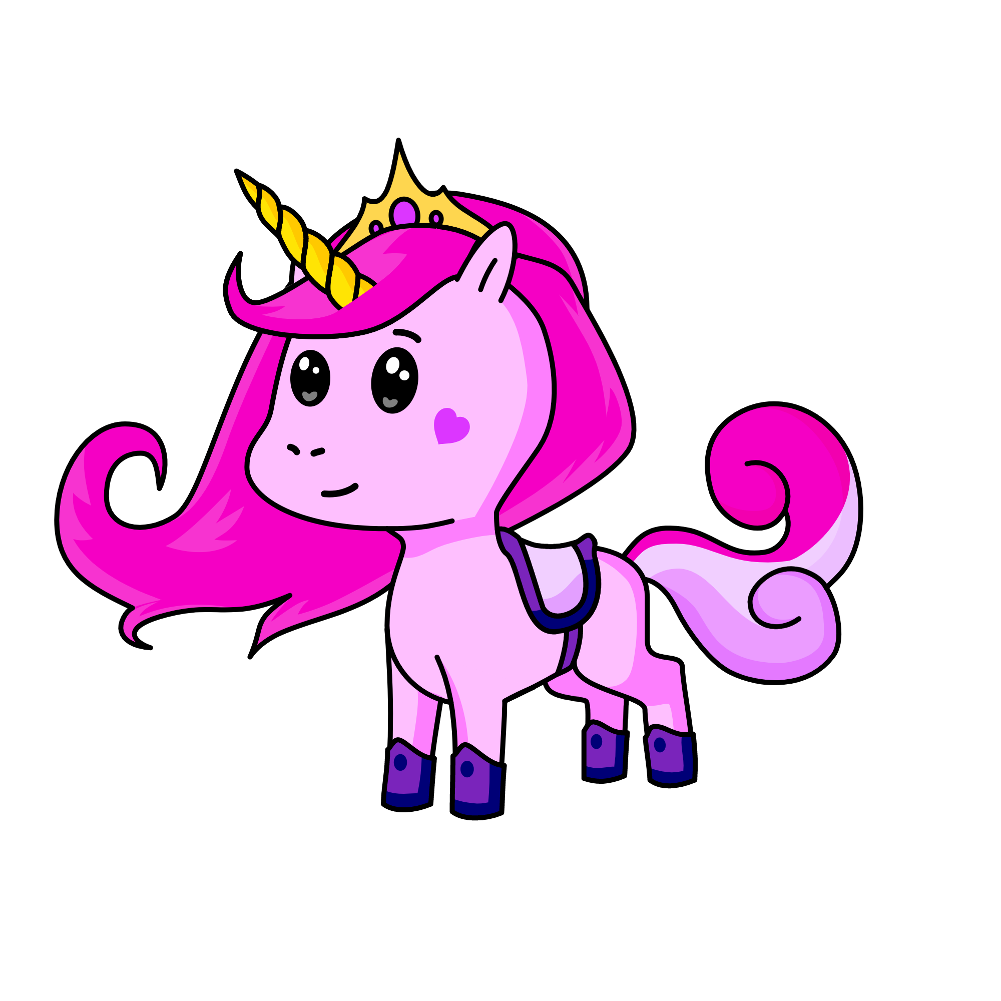 Sugar Plumie, the unicorn