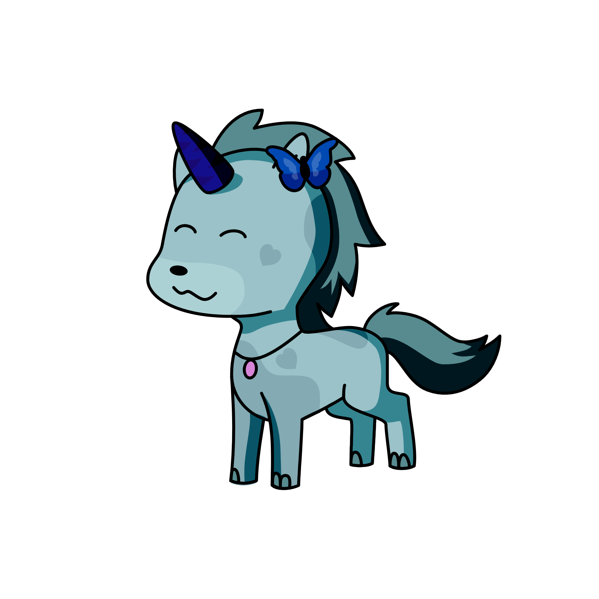 Misty, the unicorn