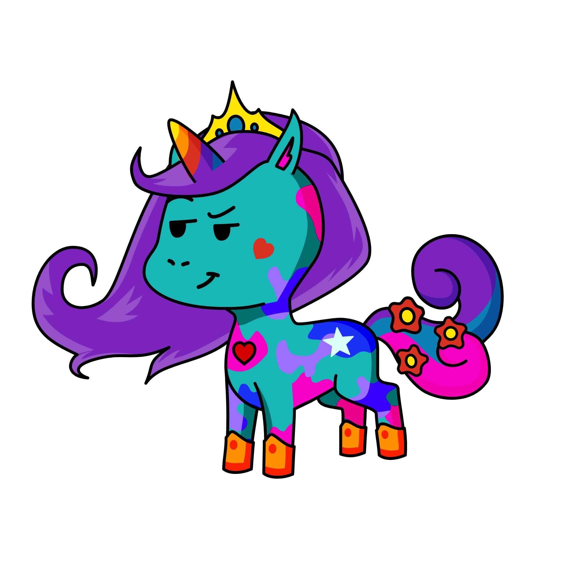 Bunnycorn, the unicorn