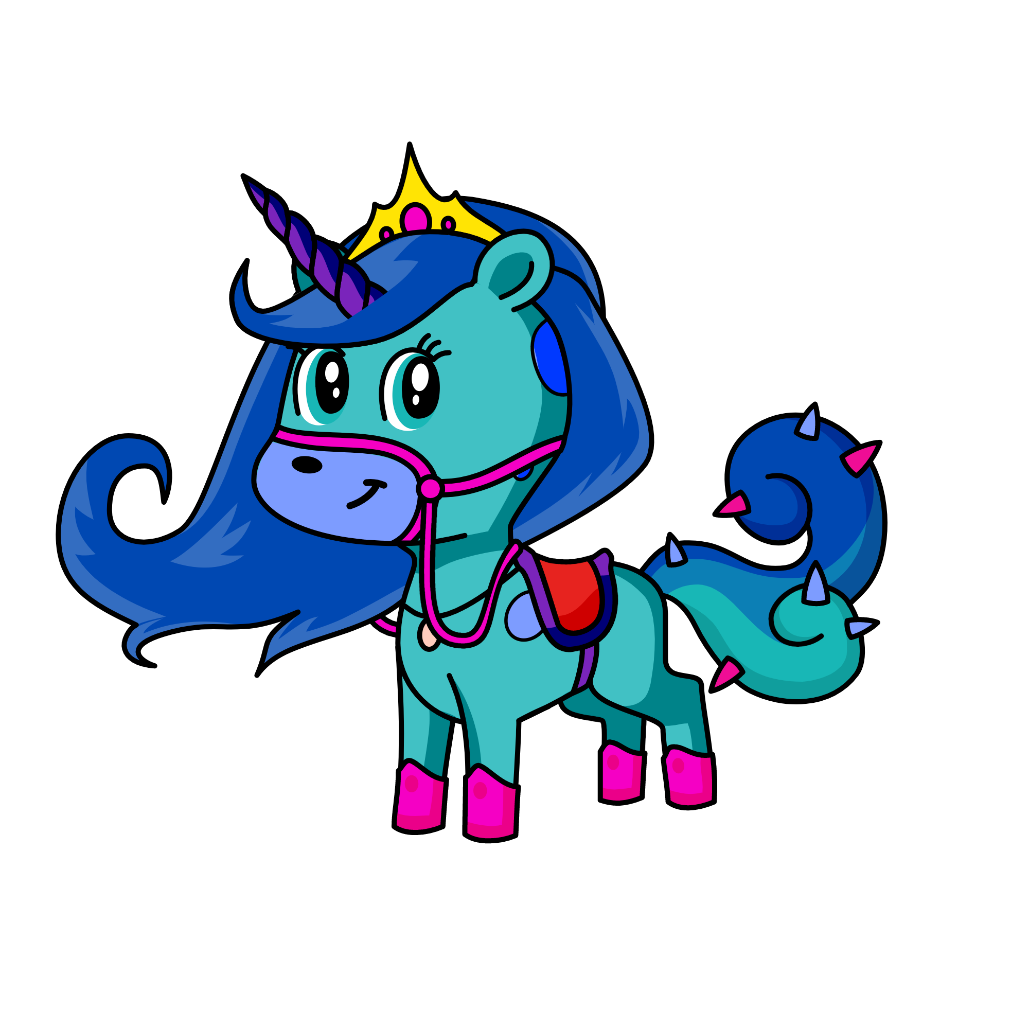 Maya, the unicorn