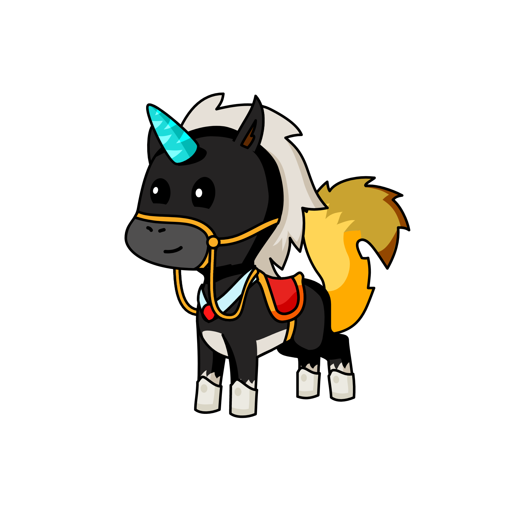 Night Corn, the unicorn