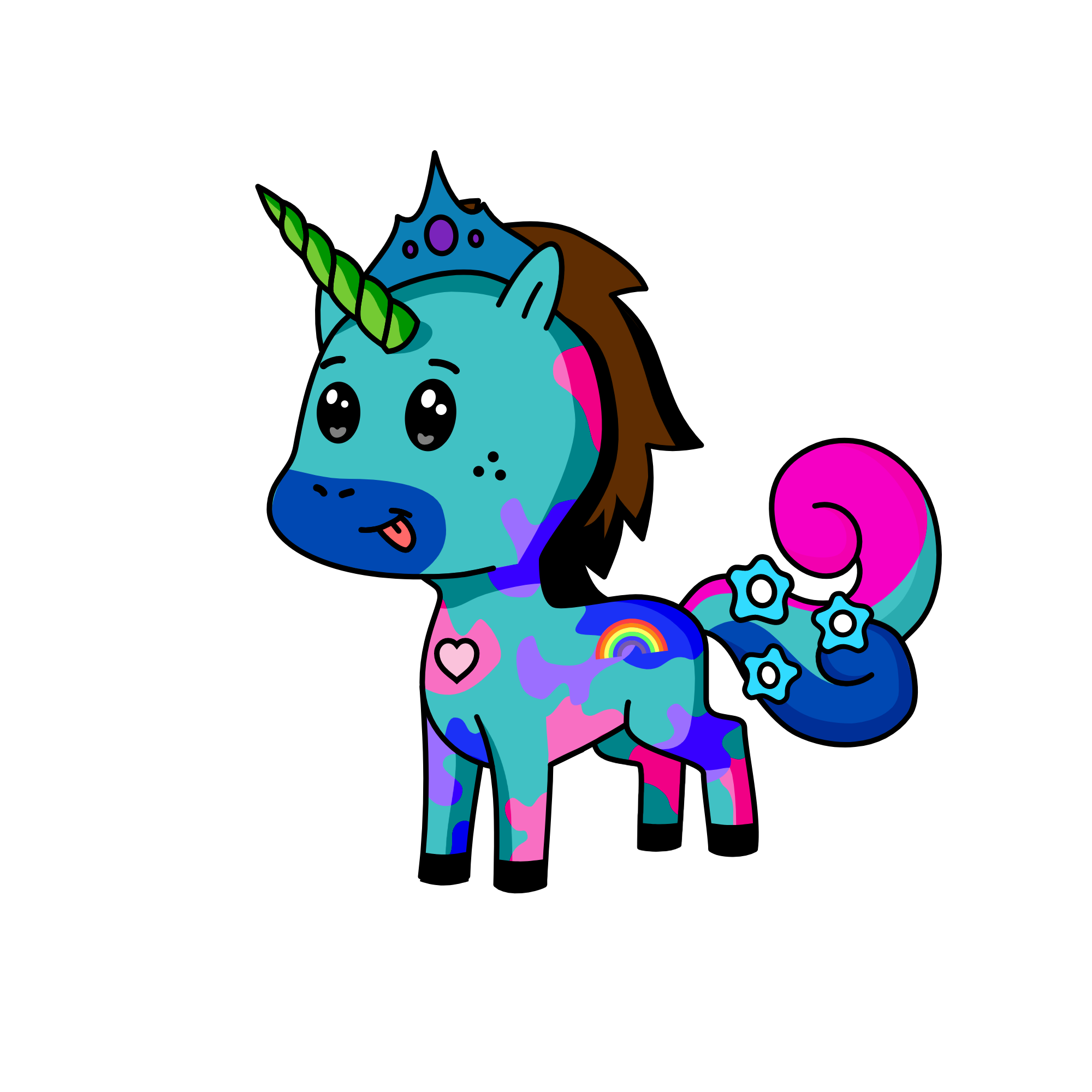 happy, the unicorn